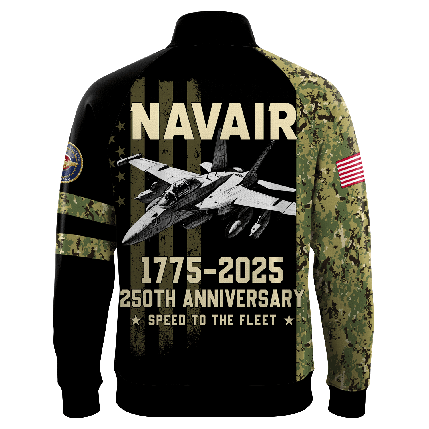 US Navy Navair Quarter Zip Sweatshirt