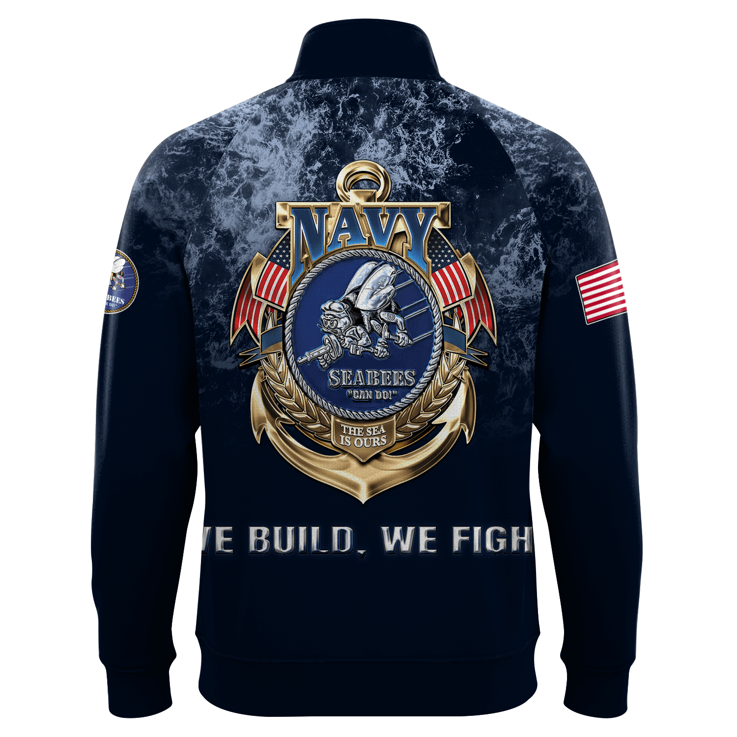 US Navy Navair Quarter Zip Sweatshirt