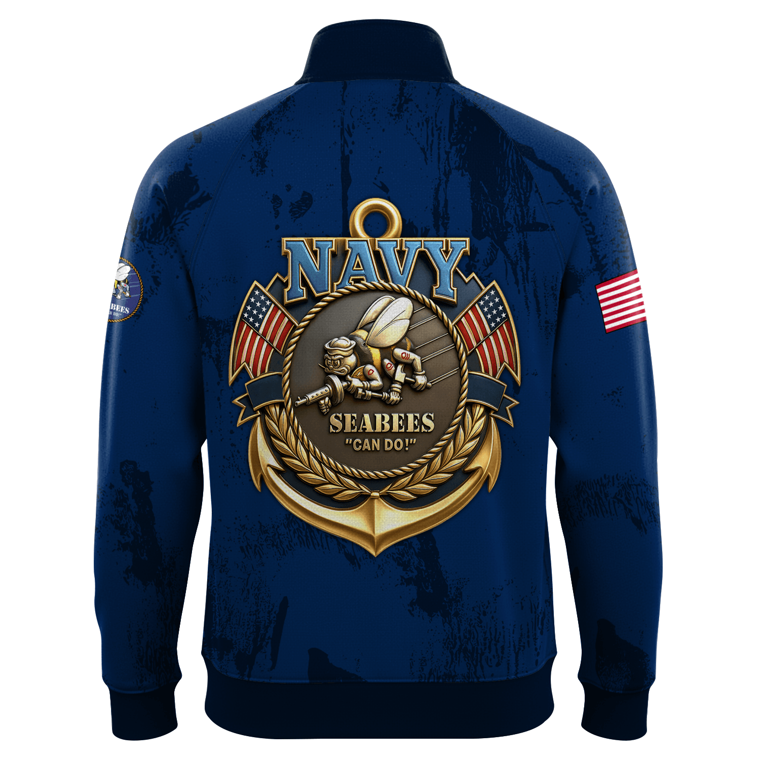 US NAVY 250th Years Of Service Fleece Sweatshirt