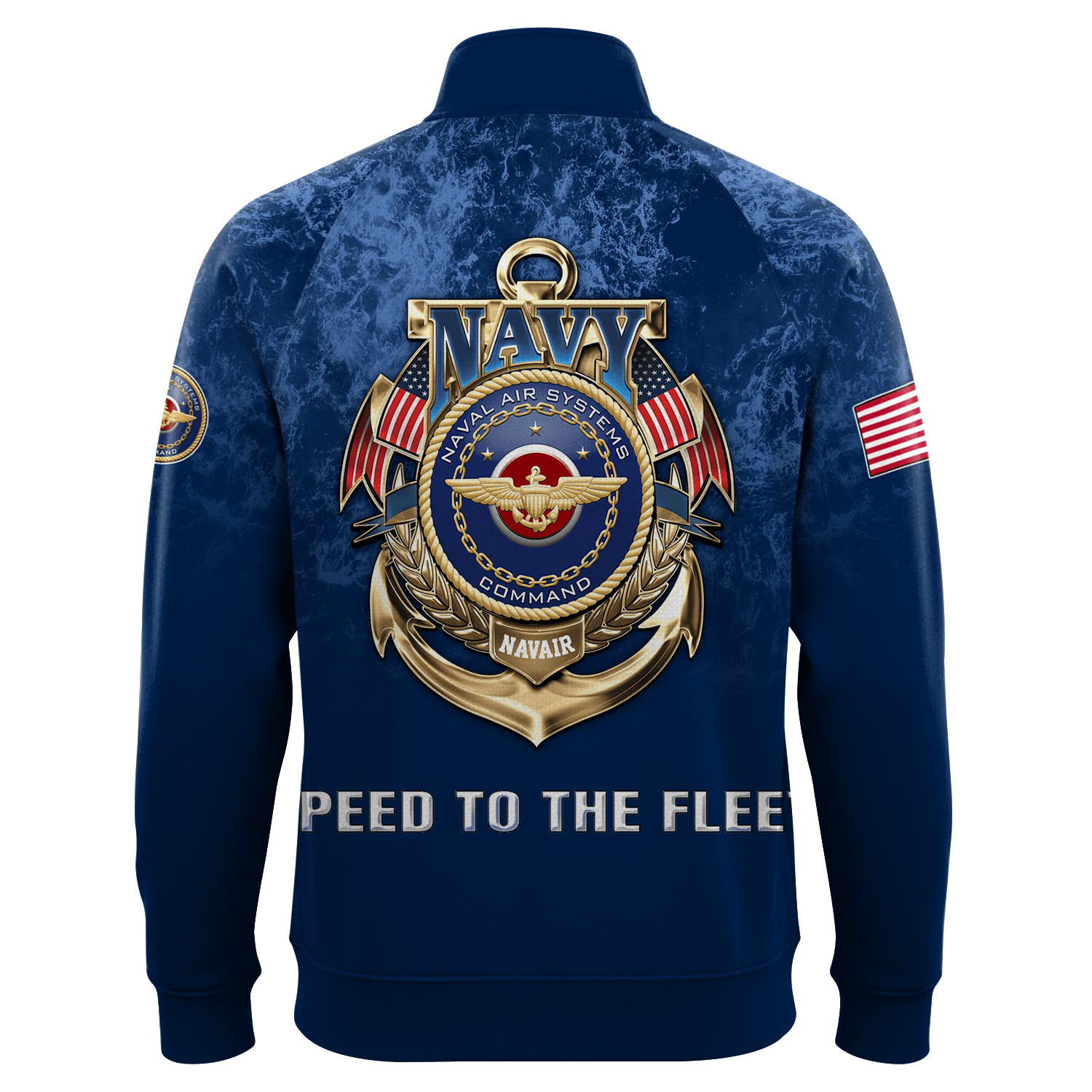 US Navy Navair Quarter Zip Sweatshirt