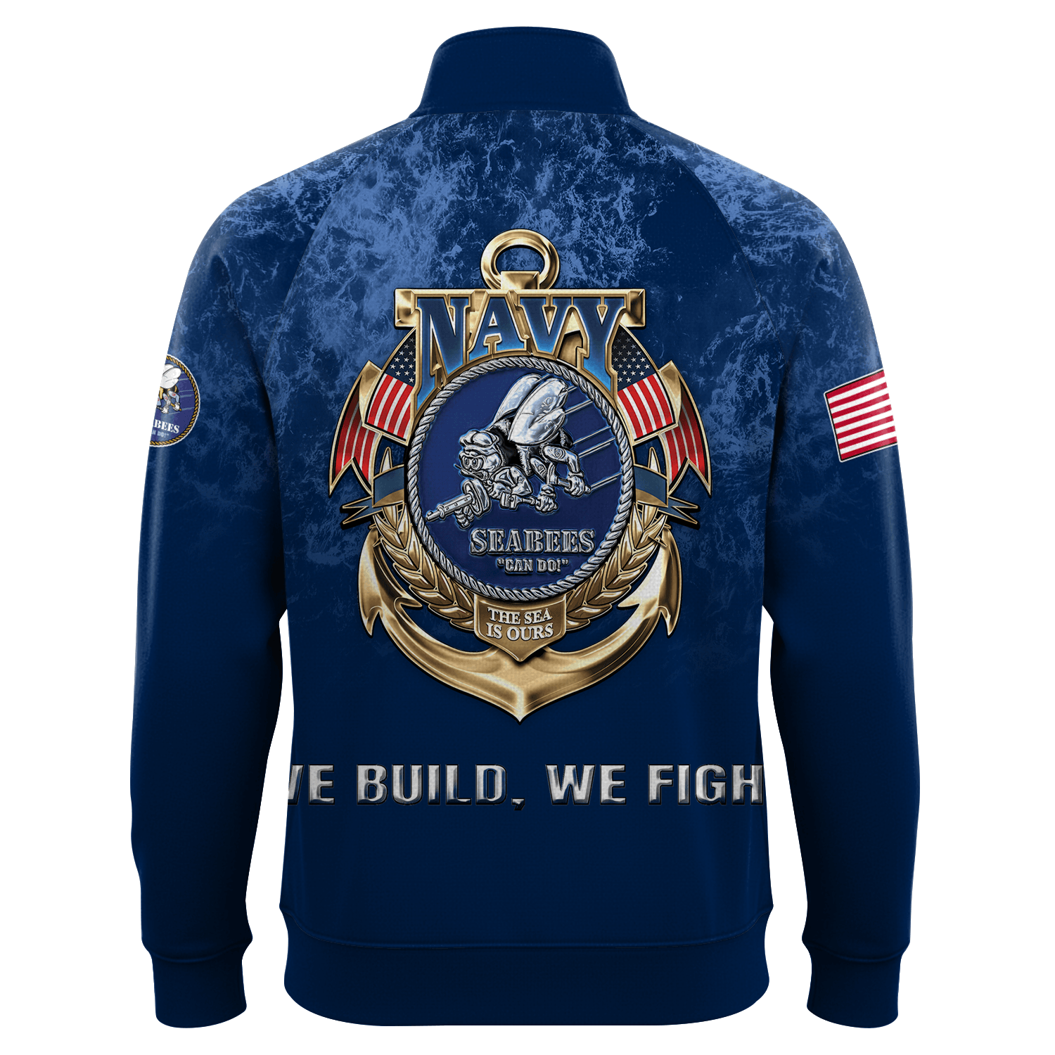US Navy Navair Quarter Zip Sweatshirt