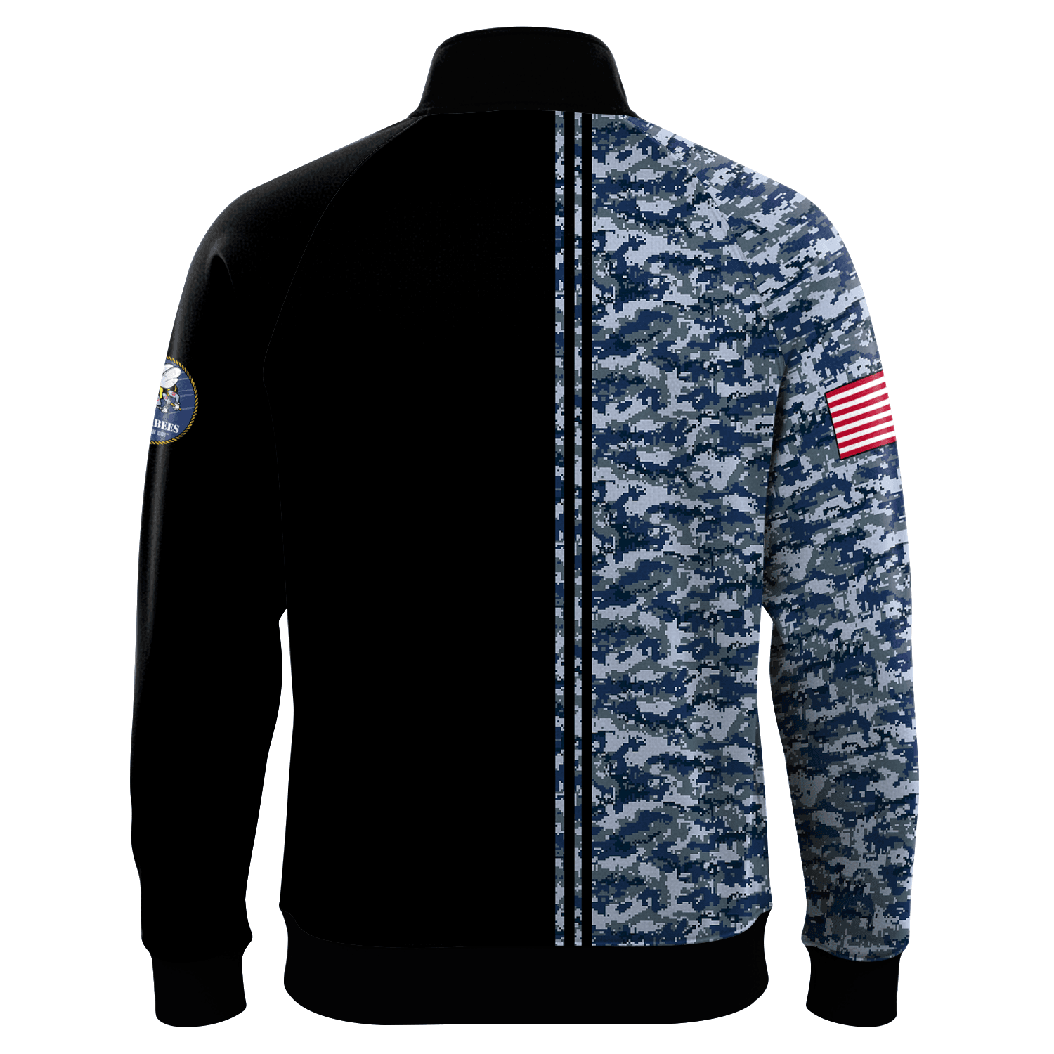 US Navy SeaBees Quarter Zip Sweatshirt