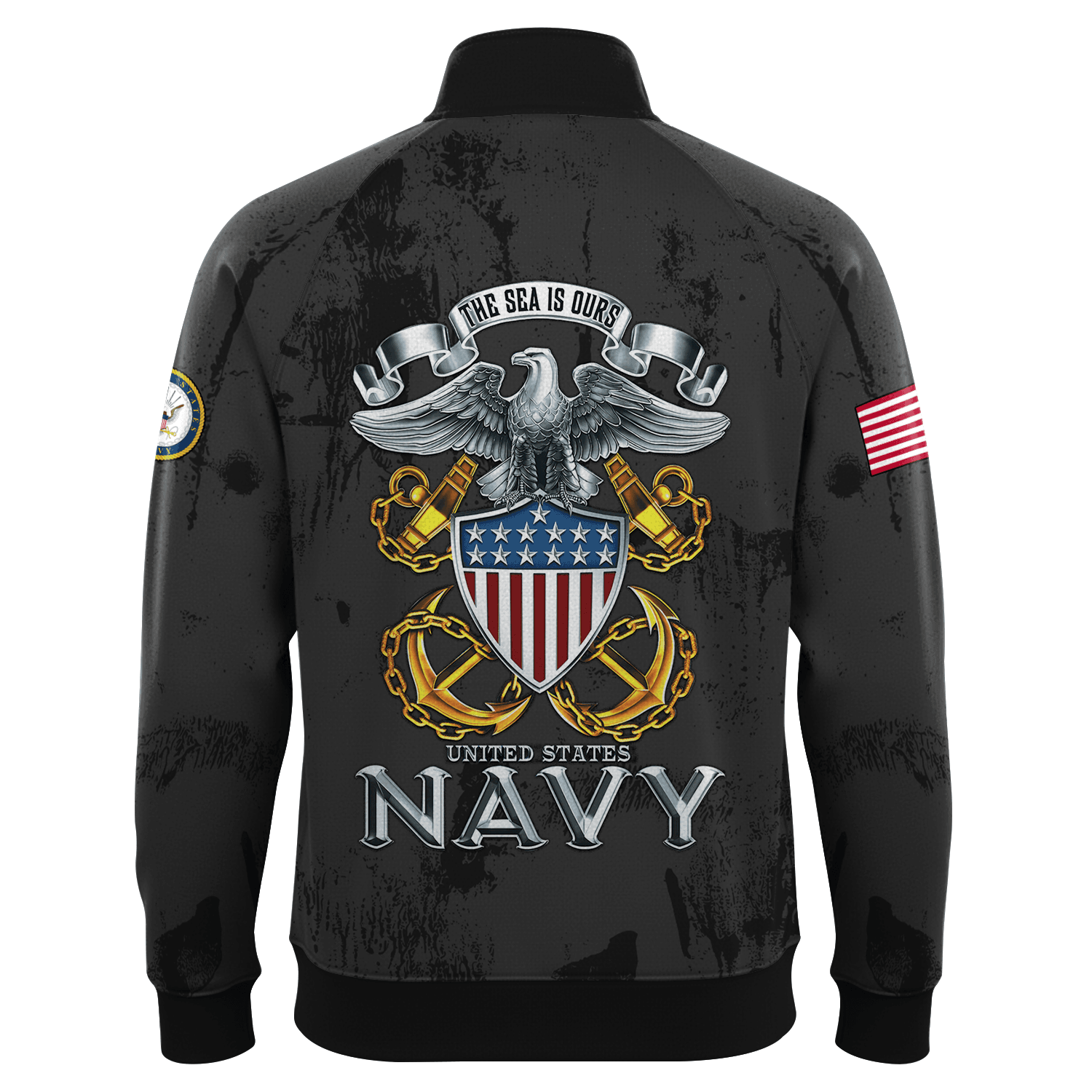 US Navy 250th Years Of Service Quarter Zip Sweatshirt