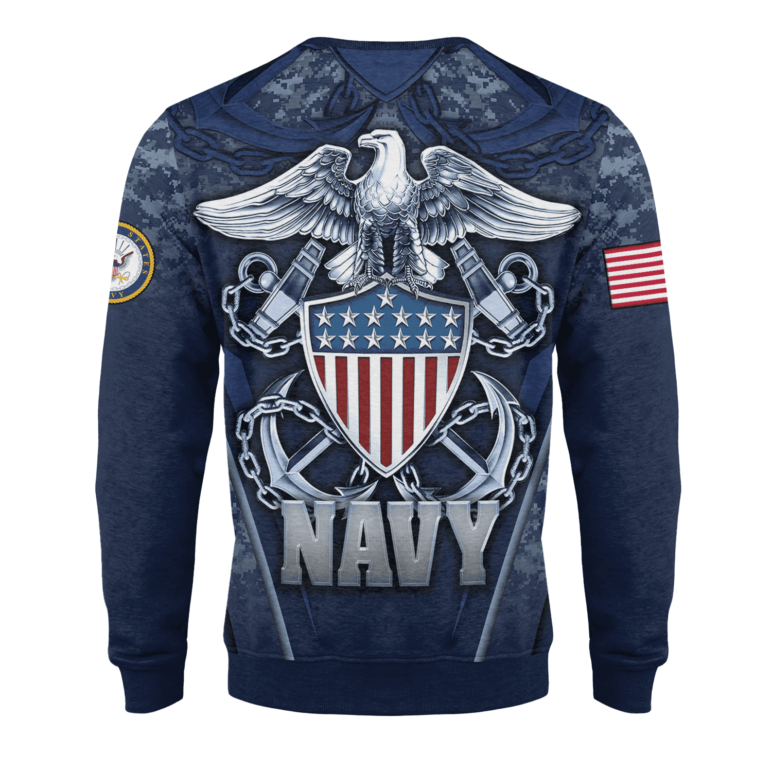 US NAVY 250th Years Of Service Fleece Sweatshirt