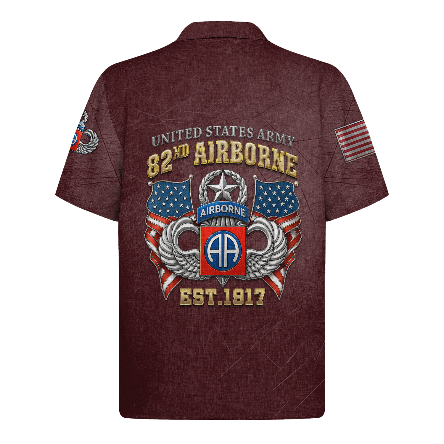 US Army AirBorne Hawaiian Shirt
