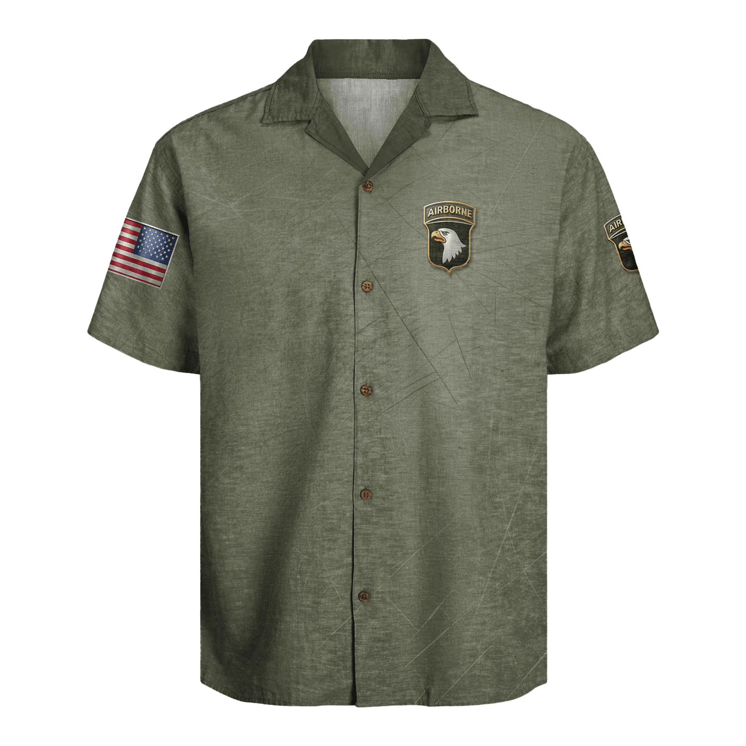 US Army AirBorne Hawaiian Shirt