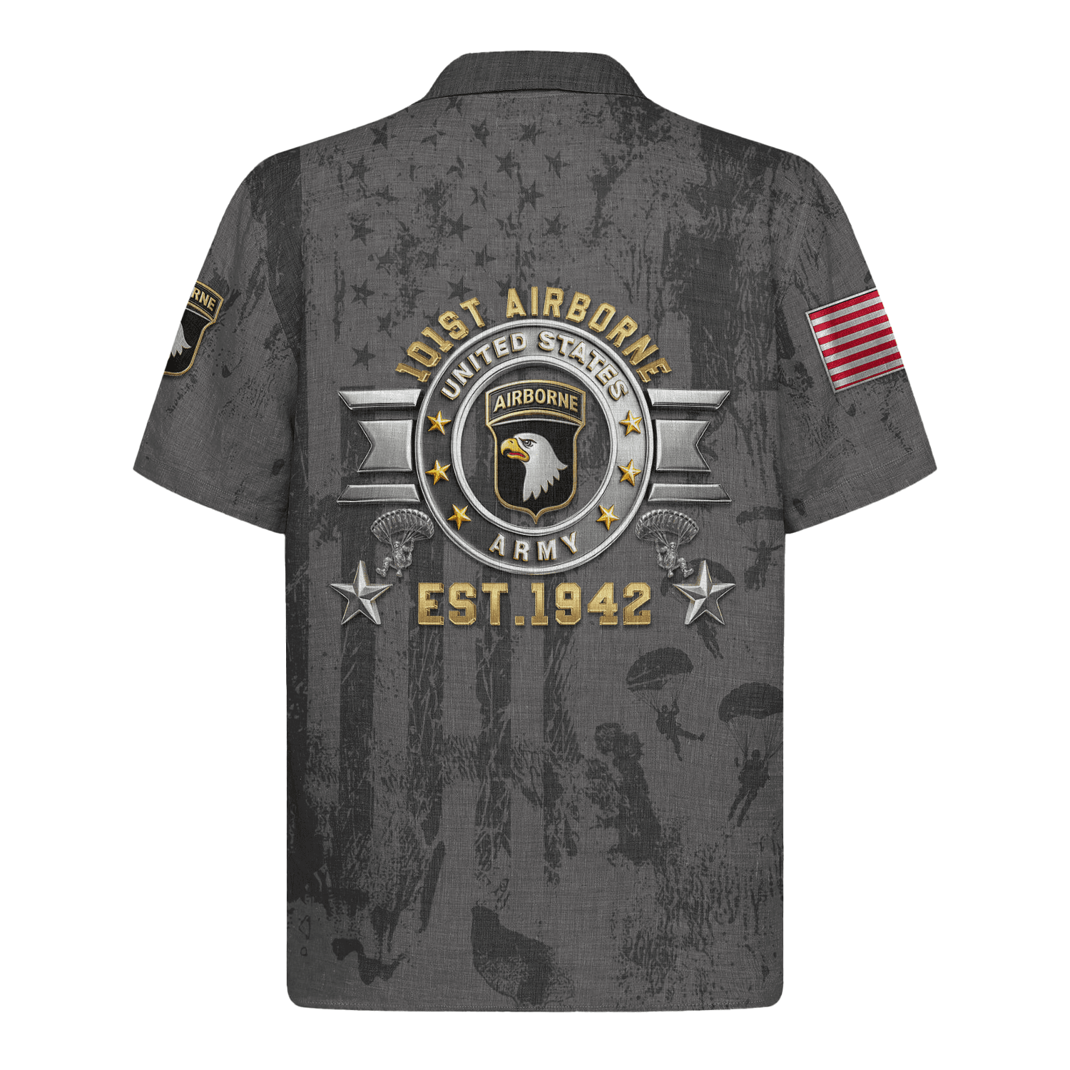 US Army AirBorne Hawaiian Shirt