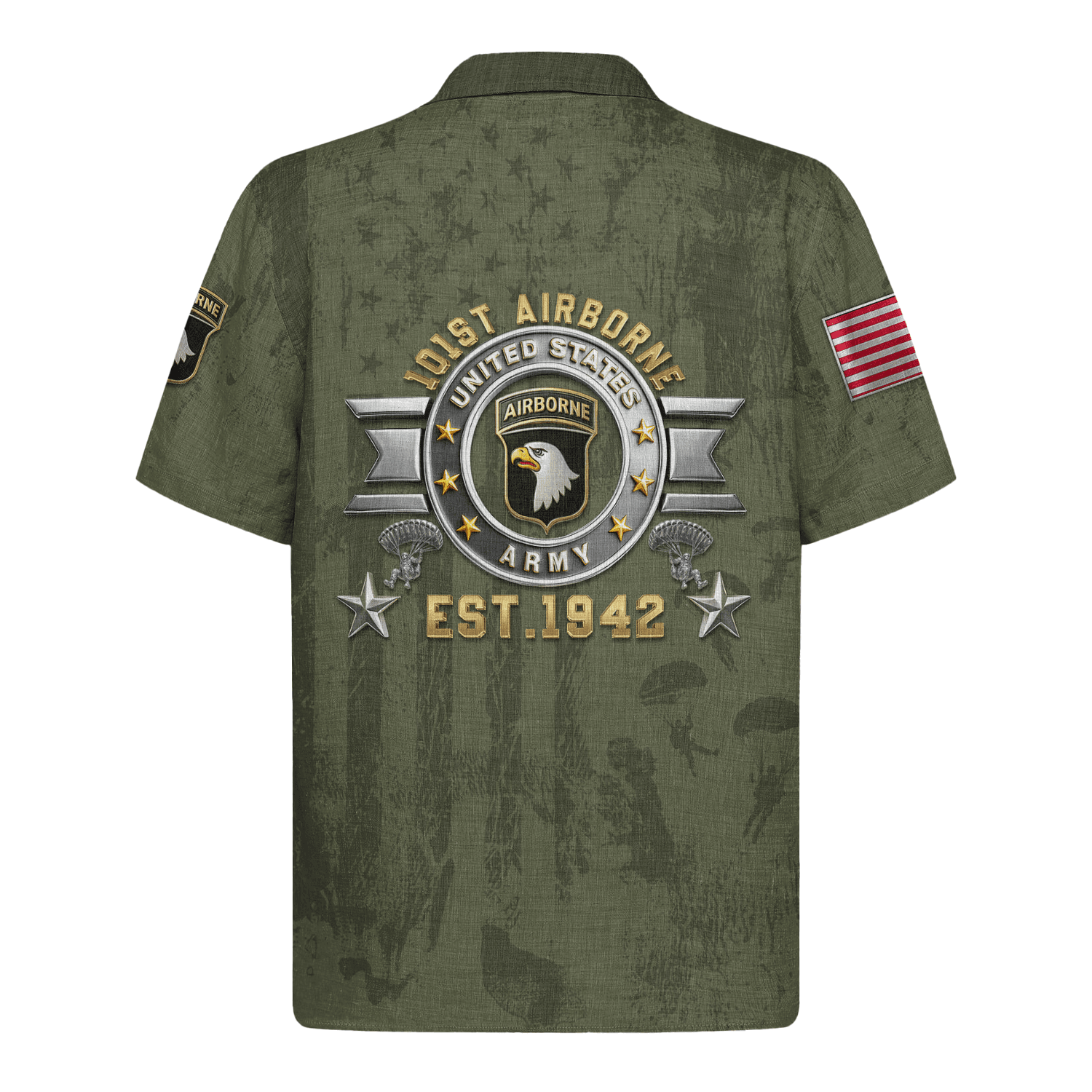 US Army AirBorne Hawaiian Shirt