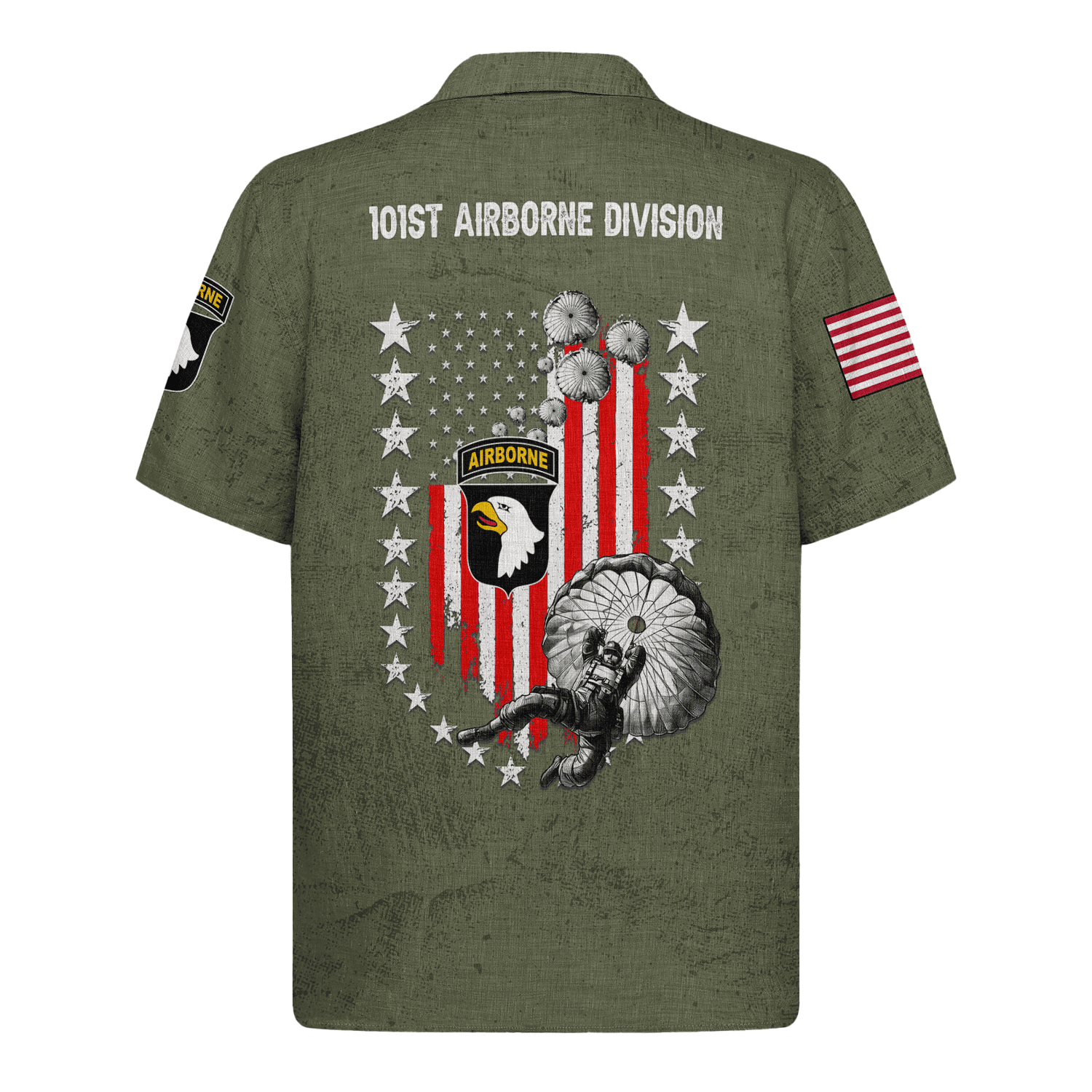 US Army AirBorne Hawaiian Shirt