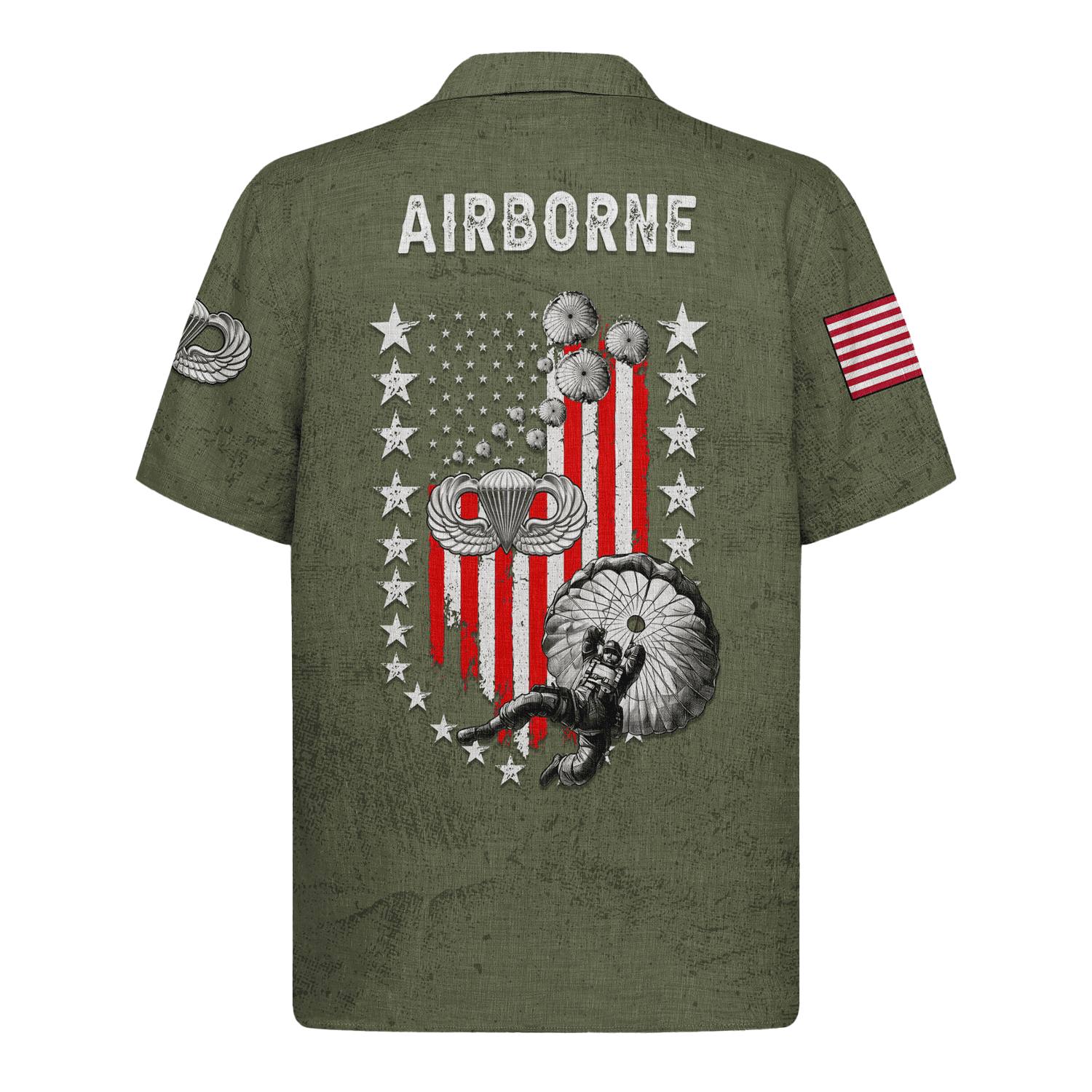 US Army AirBorne Hawaiian Shirt