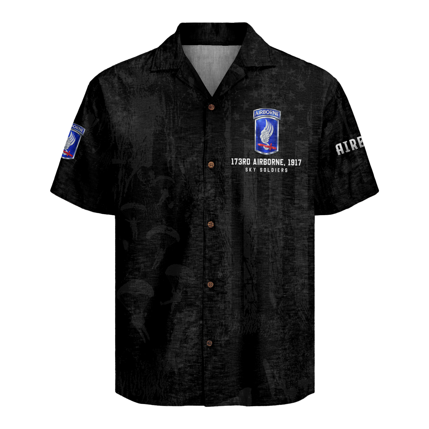 US Army AirBorne Hawaiian Shirt