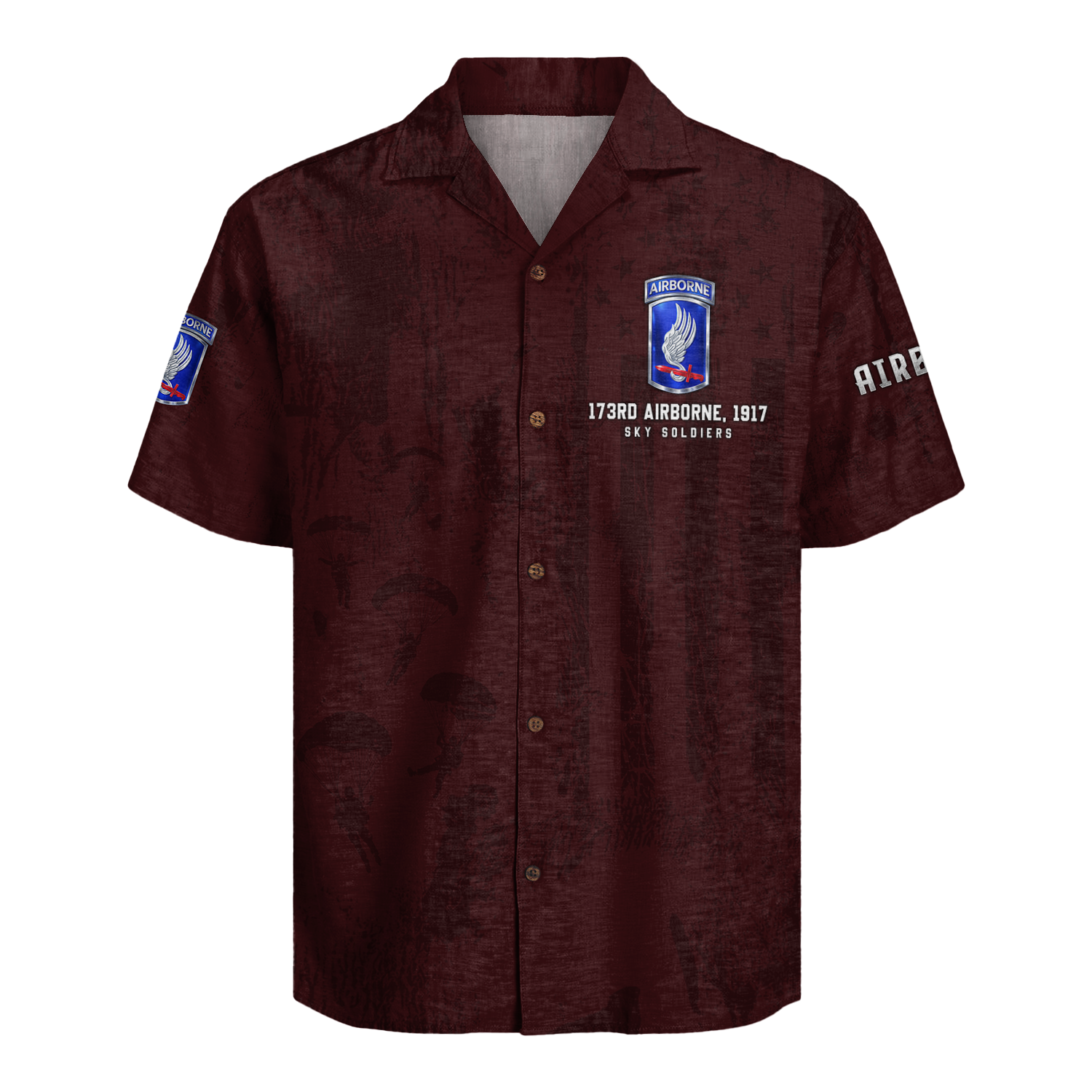 US Army AirBorne Hawaiian Shirt