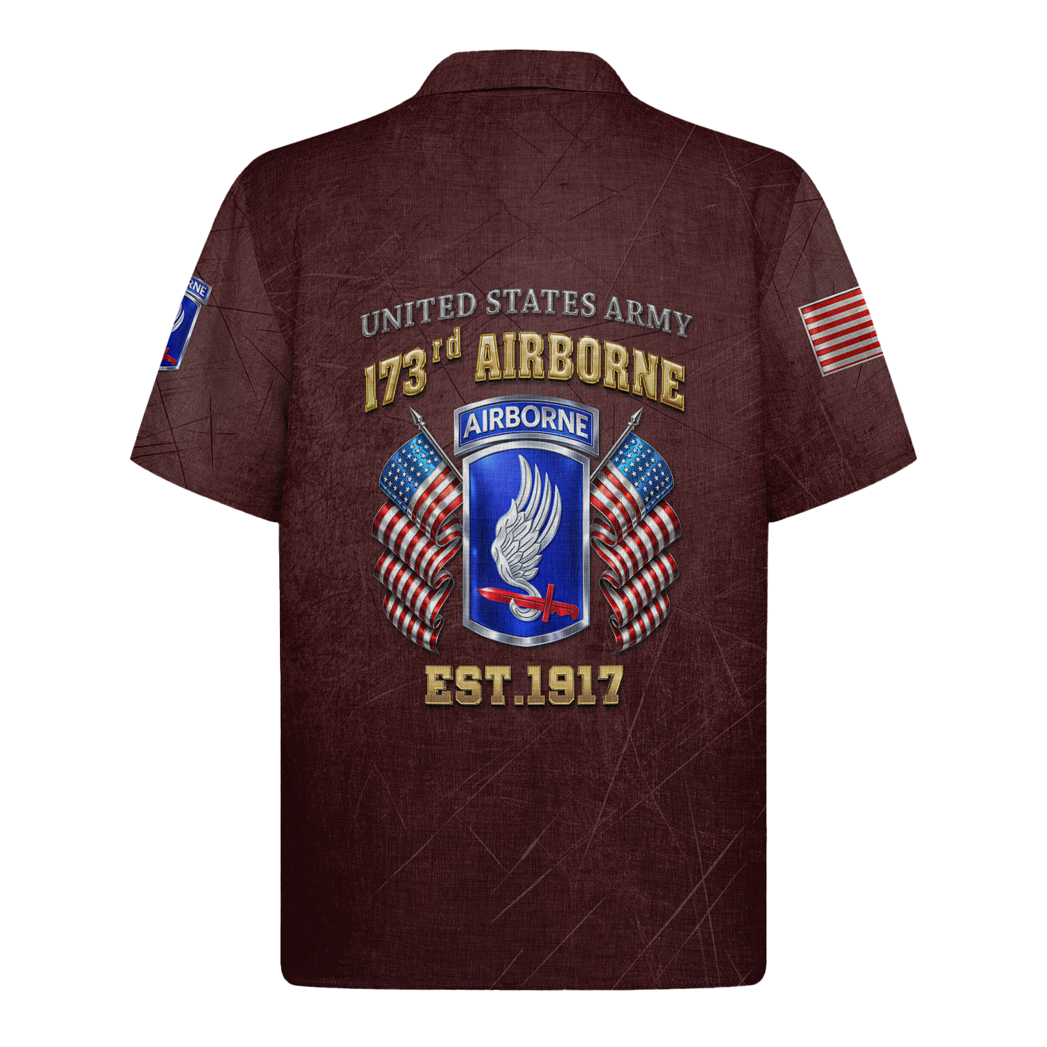 US Army AirBorne Hawaiian Shirt