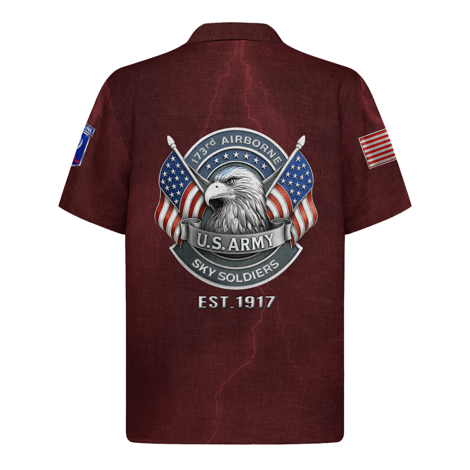 US Army AirBorne Hawaiian Shirt
