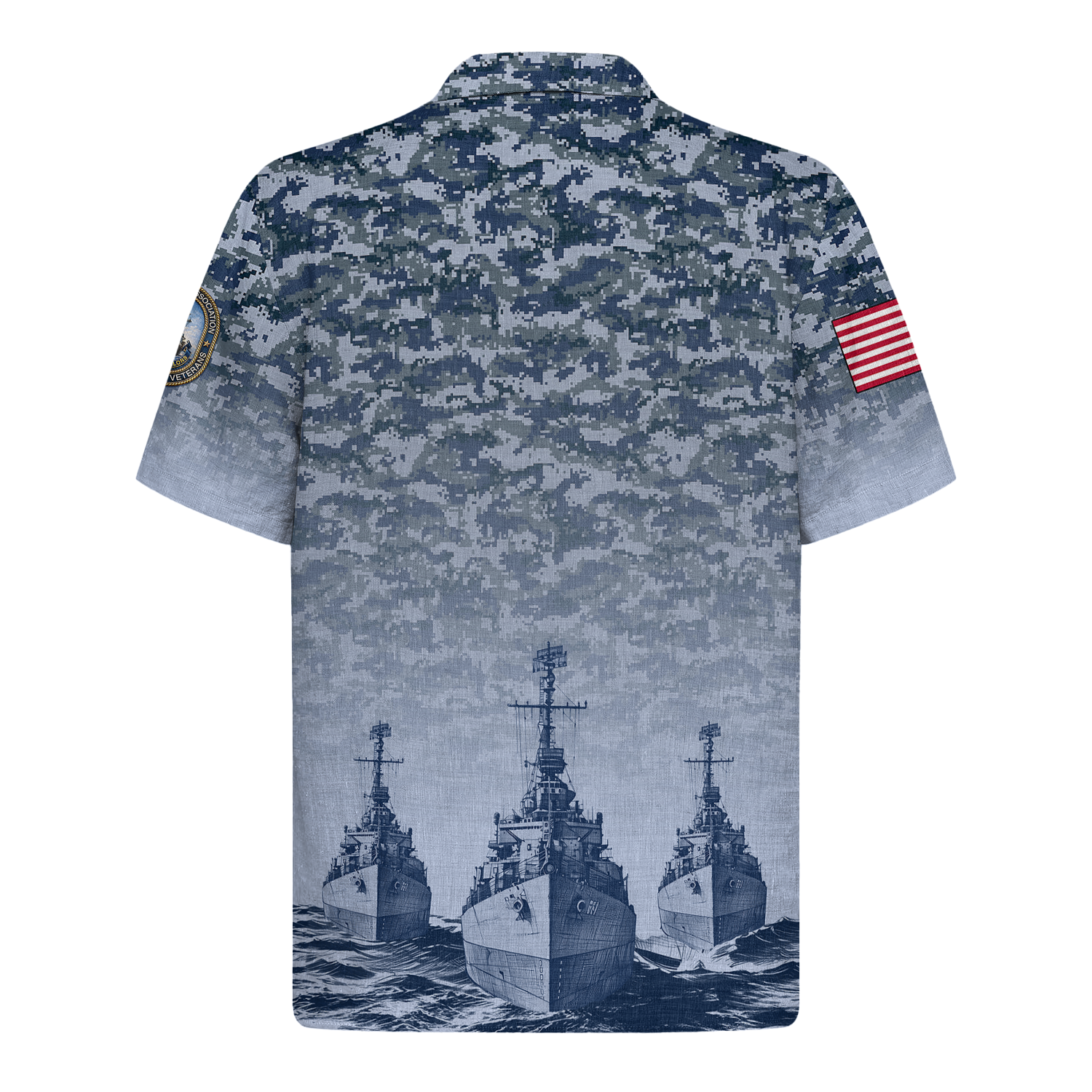 US Navy Tin Can Sailors Hawaiian Shirt