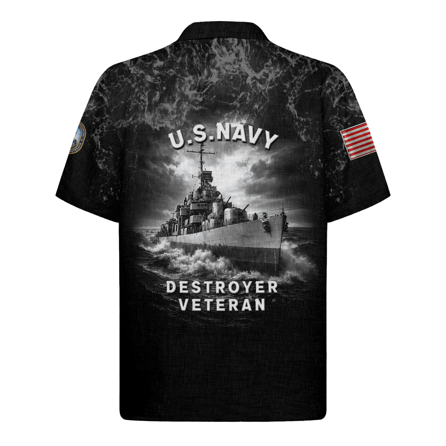 US Navy Tin Can Sailors Hawaiian Shirt