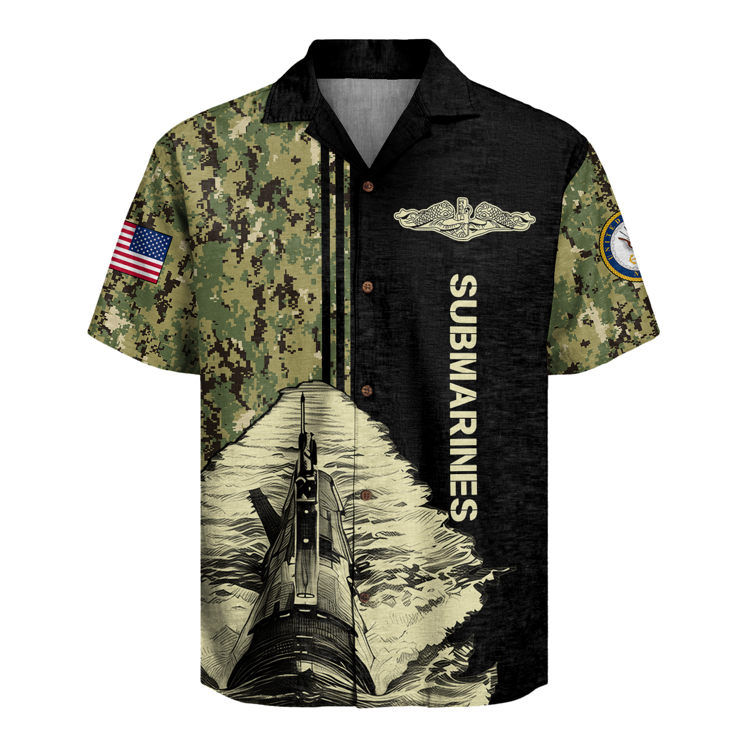 US Navy Submarine Hawaiian Shirt