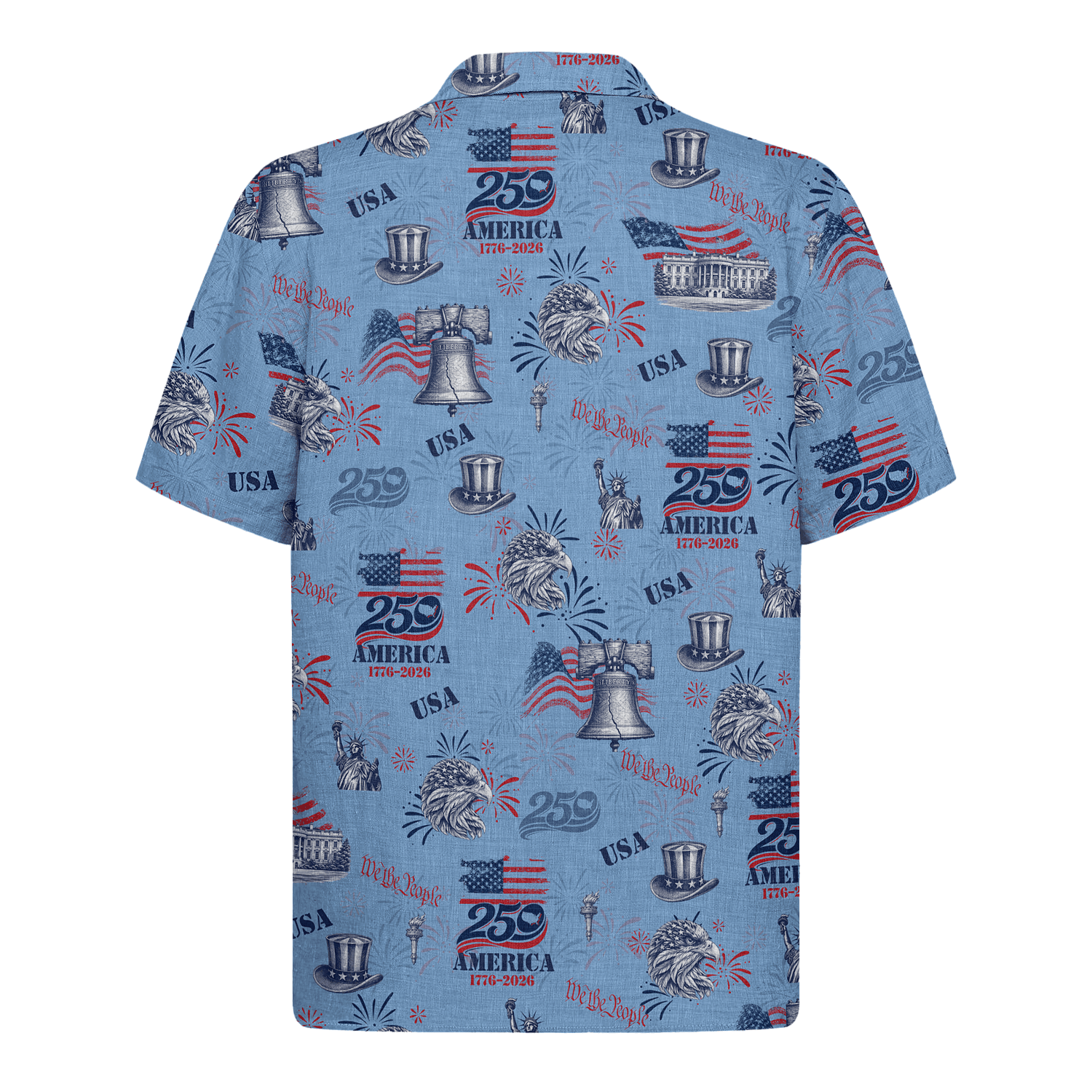 America 250 Years Of Freedom Hawaiian Shirt