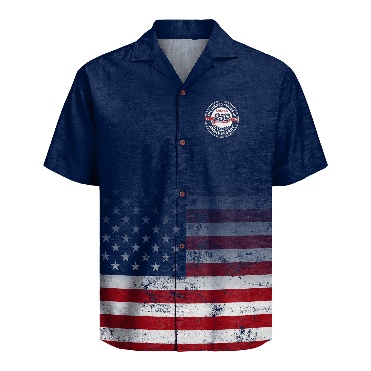 America 250 Years Of Freedom Hawaiian Shirt