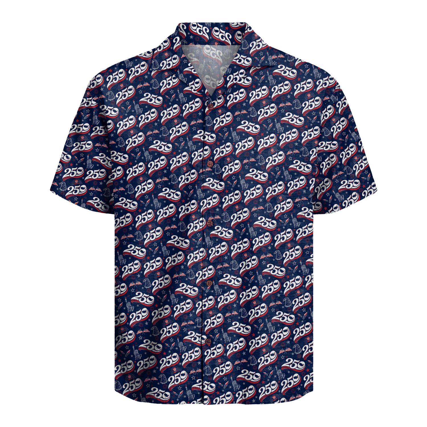 America 250 Years Of Freedom Hawaiian Shirt
