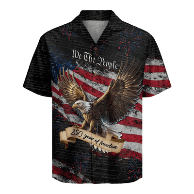 America 250 Years Of Freedom Hawaiian Shirt