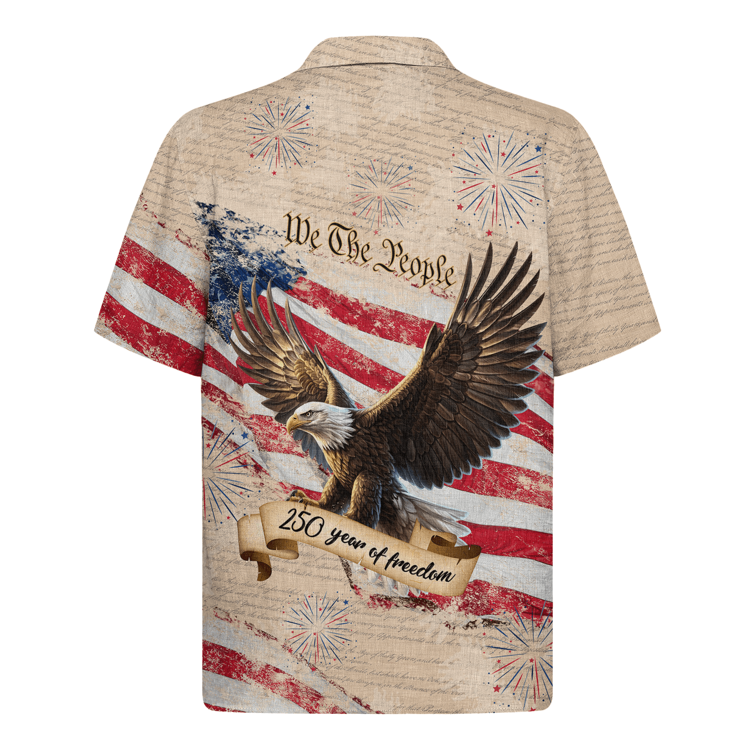 America 250 Years Of Freedom Hawaiian Shirt