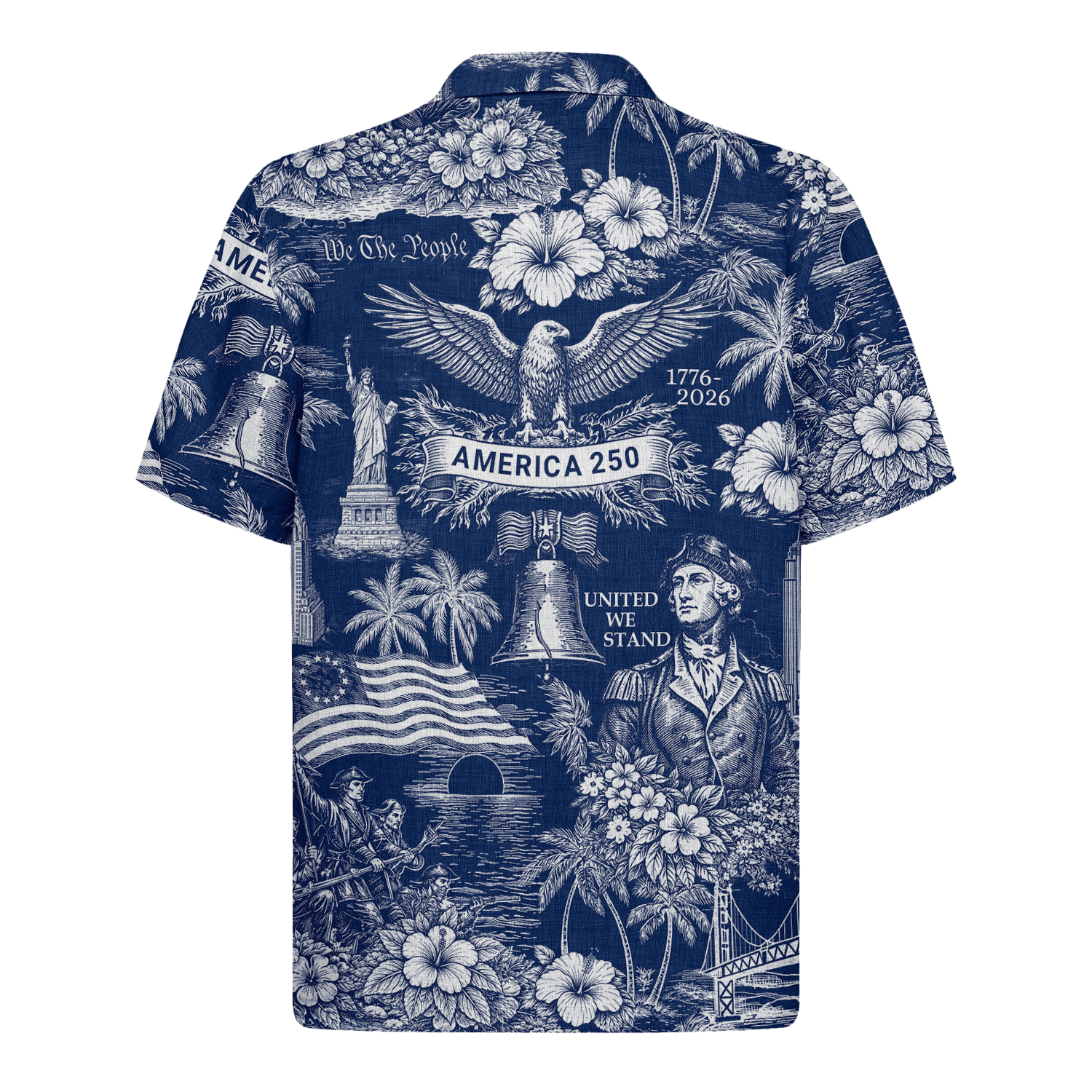 America 250 Years Of Freedom Hawaiian Shirt