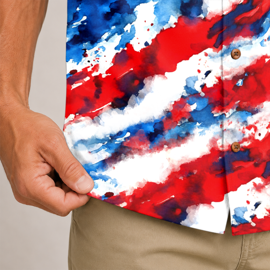 Star Spangled Hawaiian Shirt