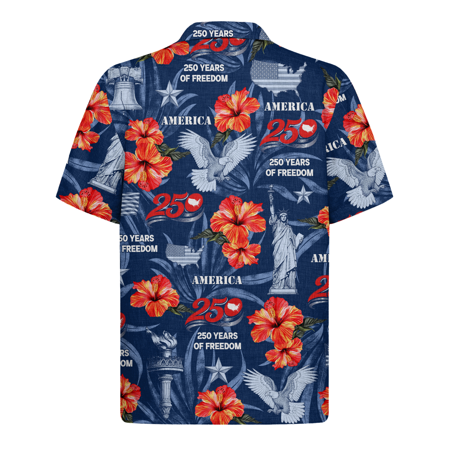America 250 Years Of Freedom Hawaiian Shirt