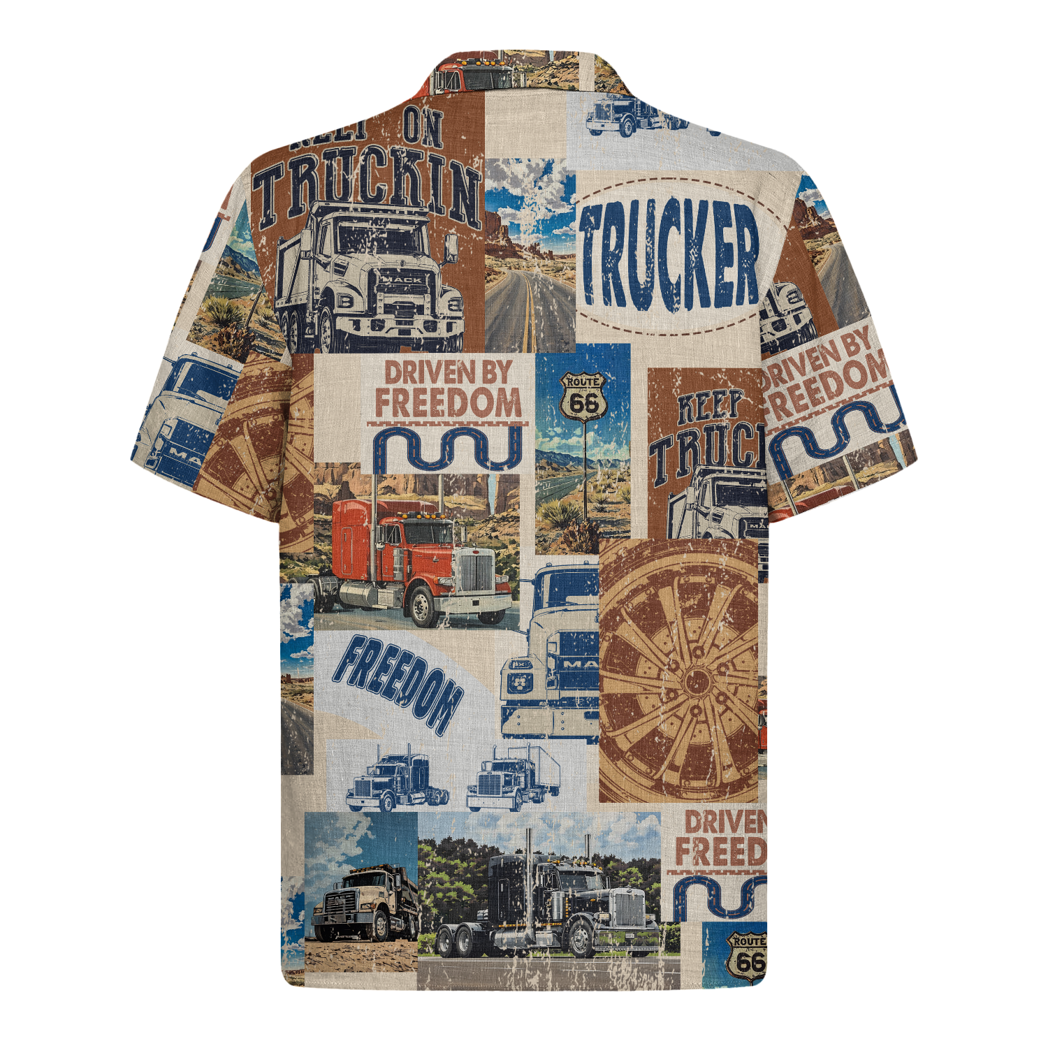 Trucker Driver Hawaiian Shirt
