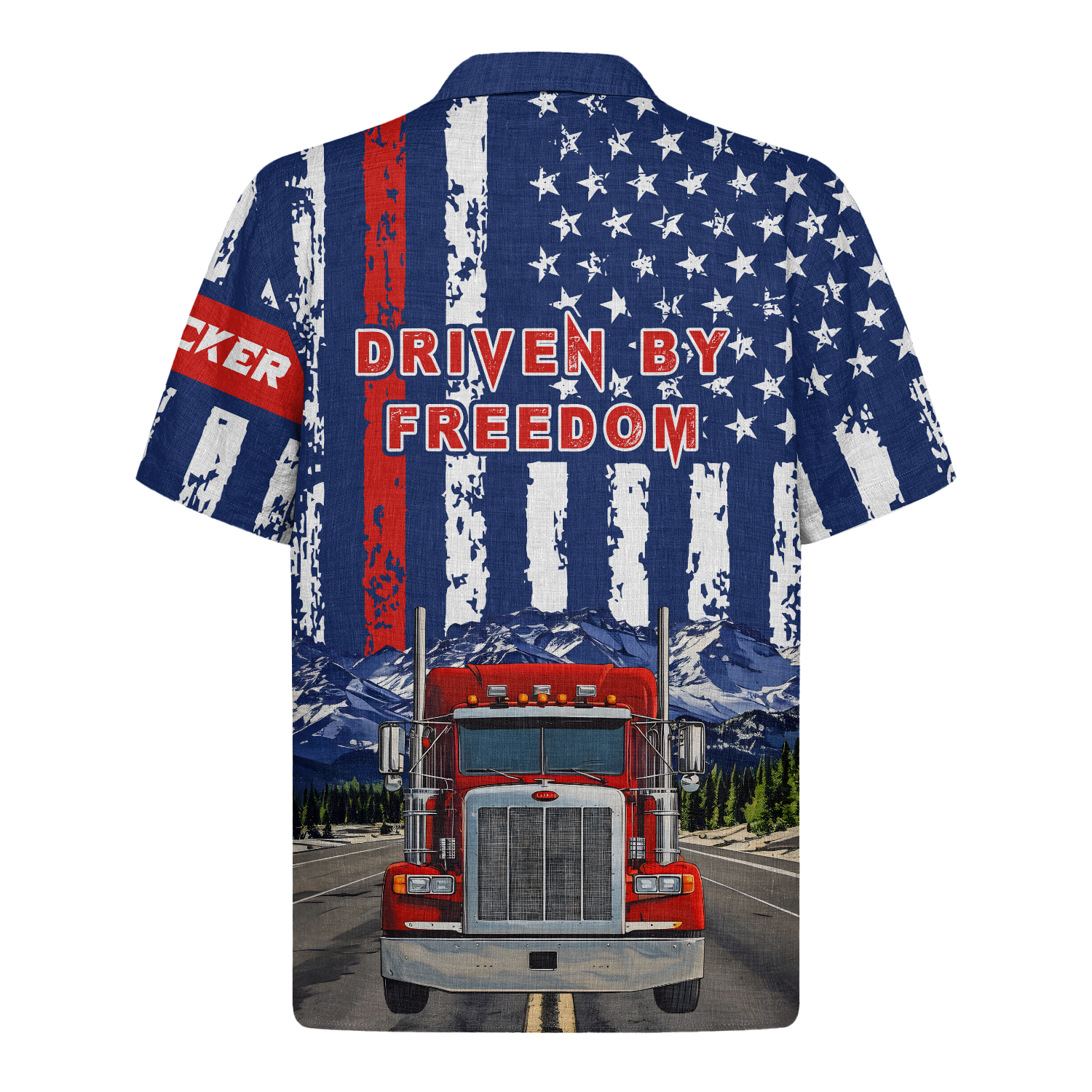 Trucker Driver Hawaiian Shirt