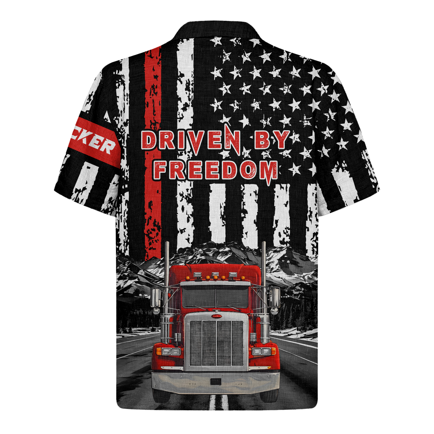 Trucker Driver Hawaiian Shirt