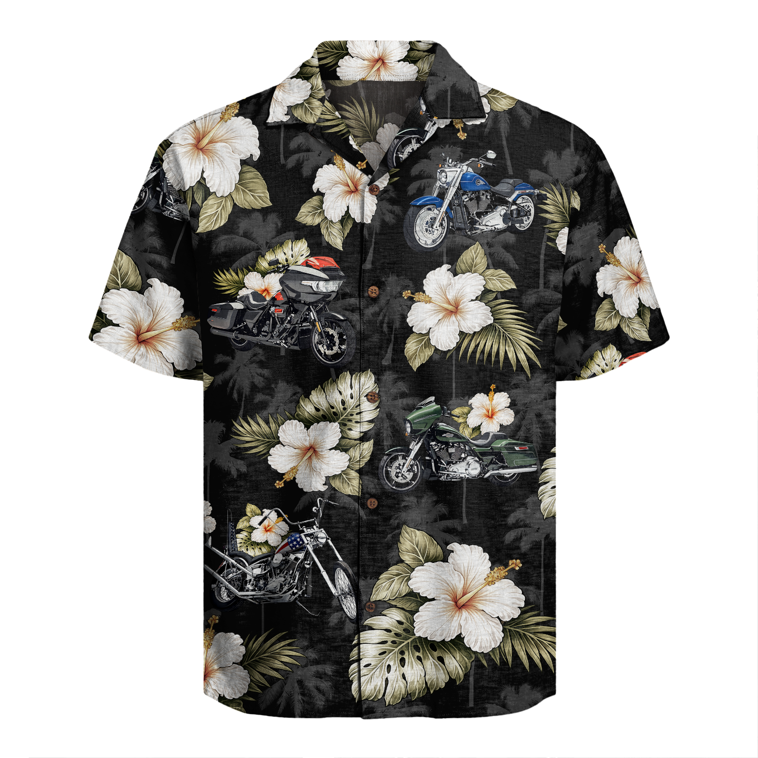 Biker Hawaiian Shirt