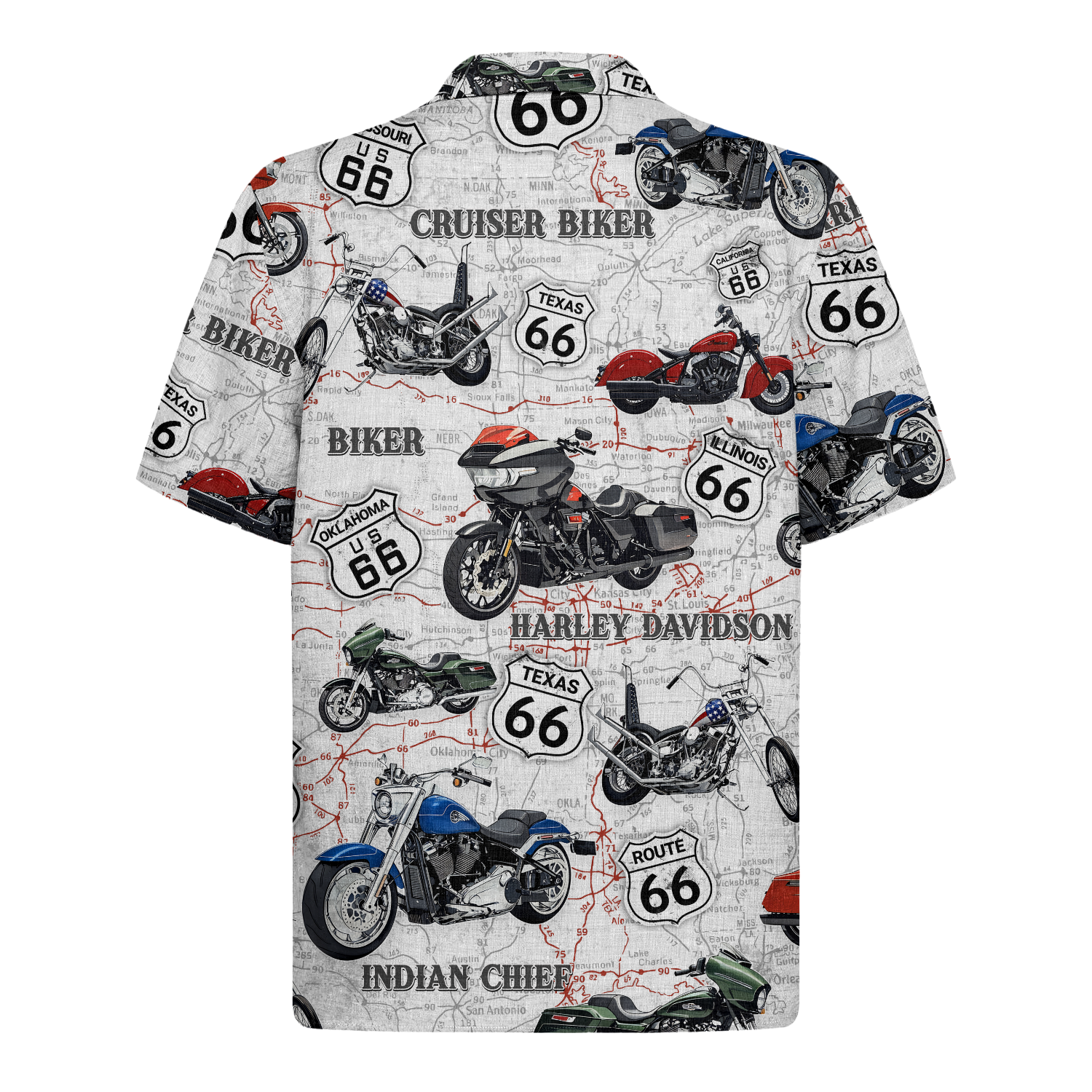 Biker Hawaiian Shirt