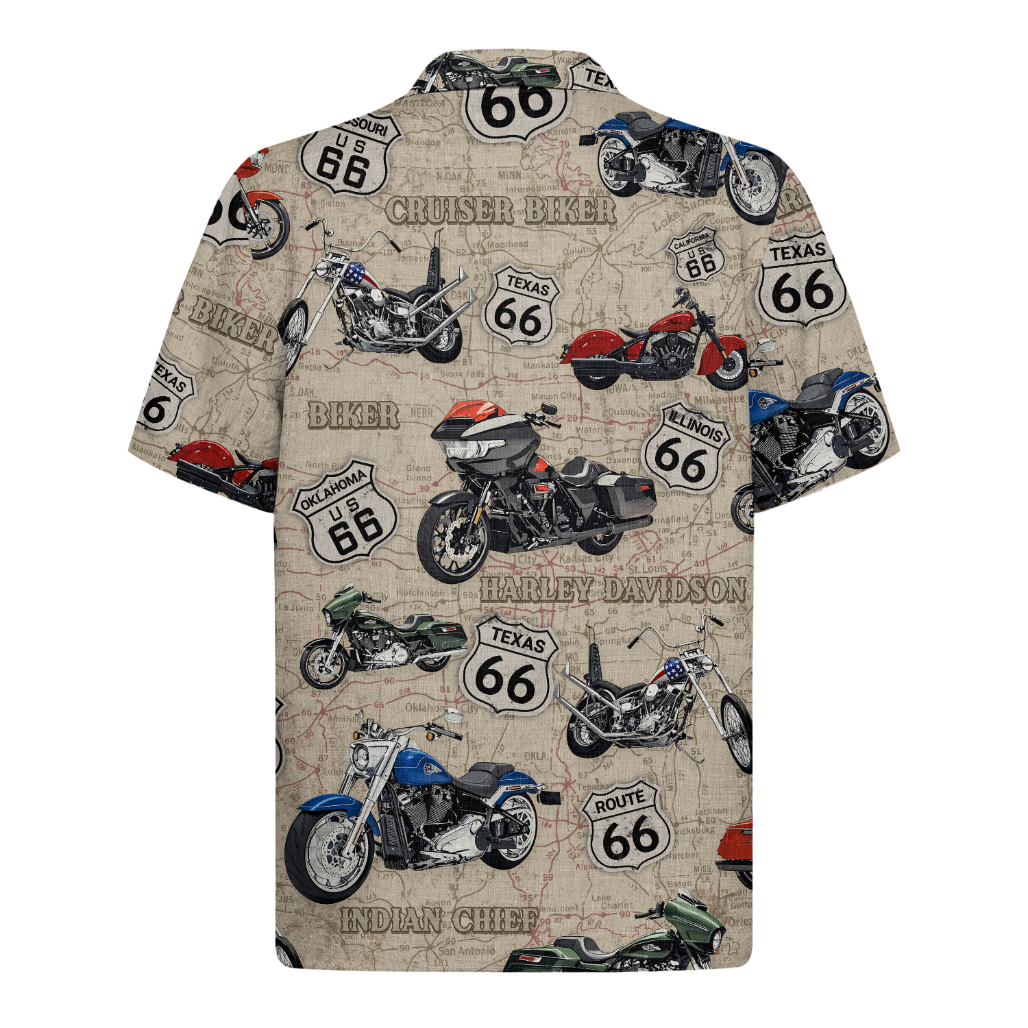 Biker Hawaiian Shirt