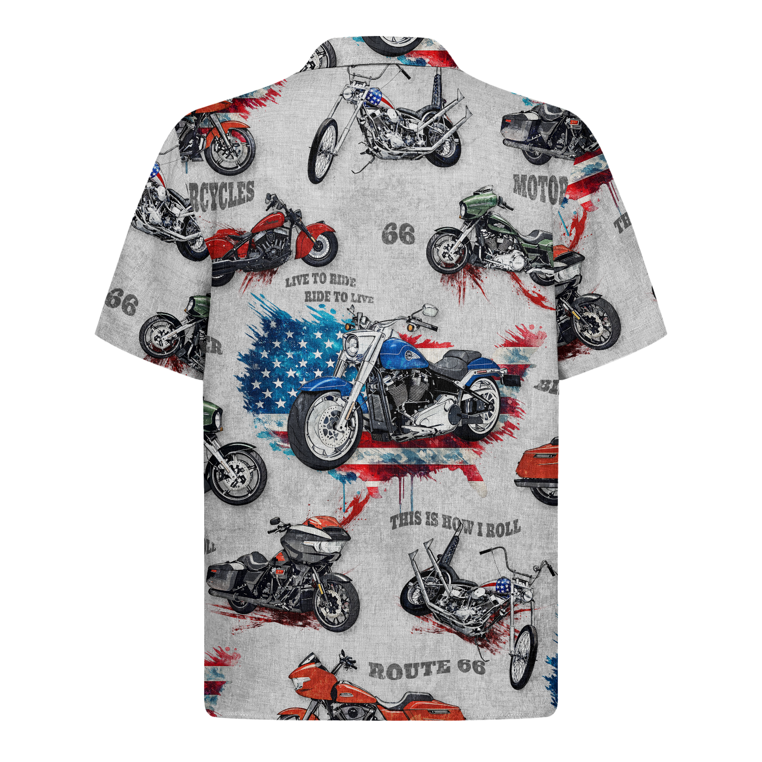 Biker Hawaiian Shirt
