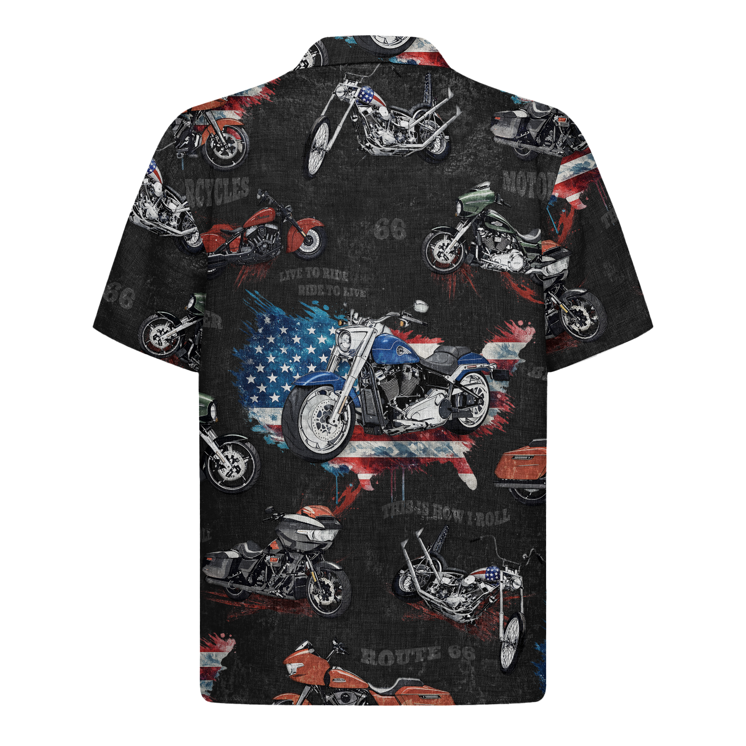 Biker Hawaiian Shirt