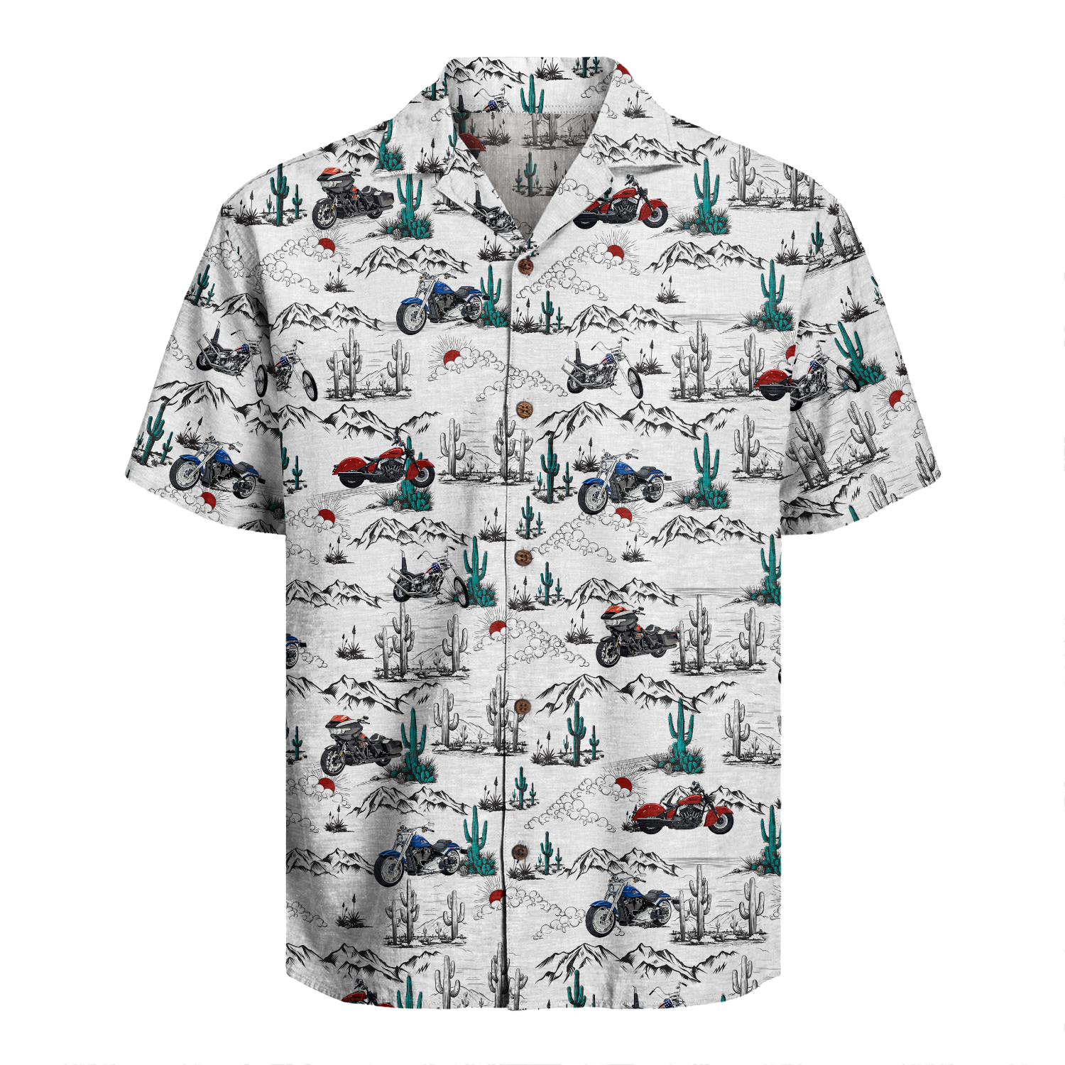Biker Hawaiian Shirt