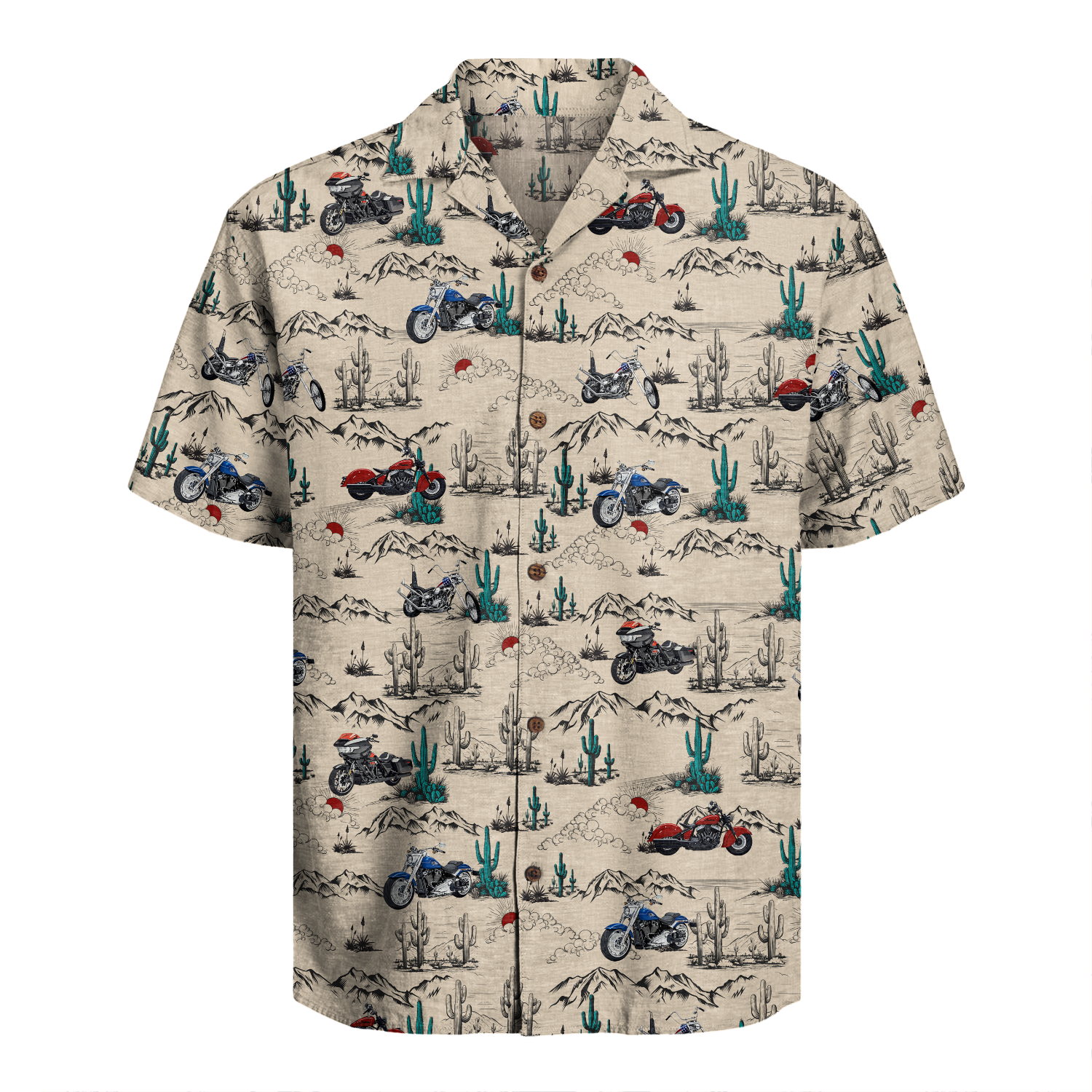 Biker Hawaiian Shirt