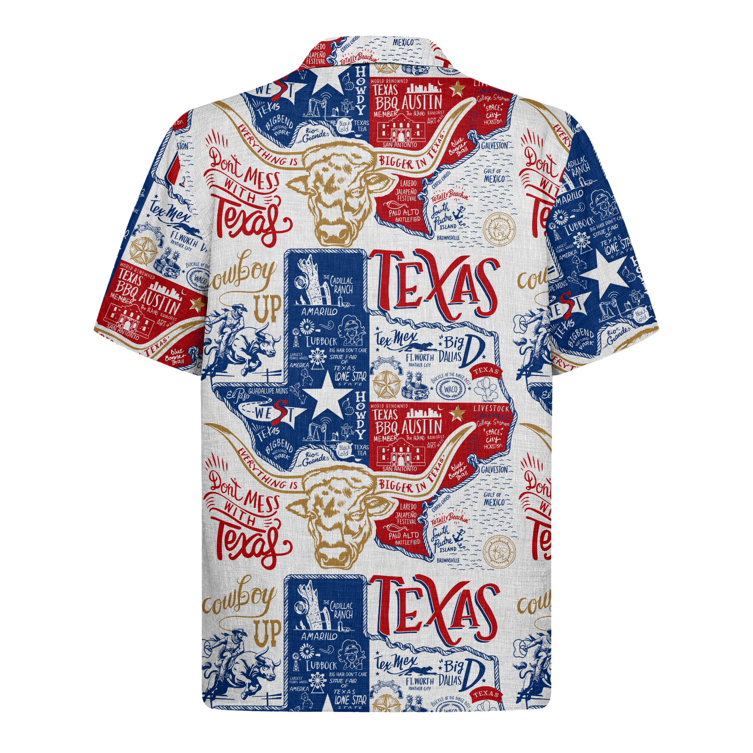 Texas Hawaiian Shirt