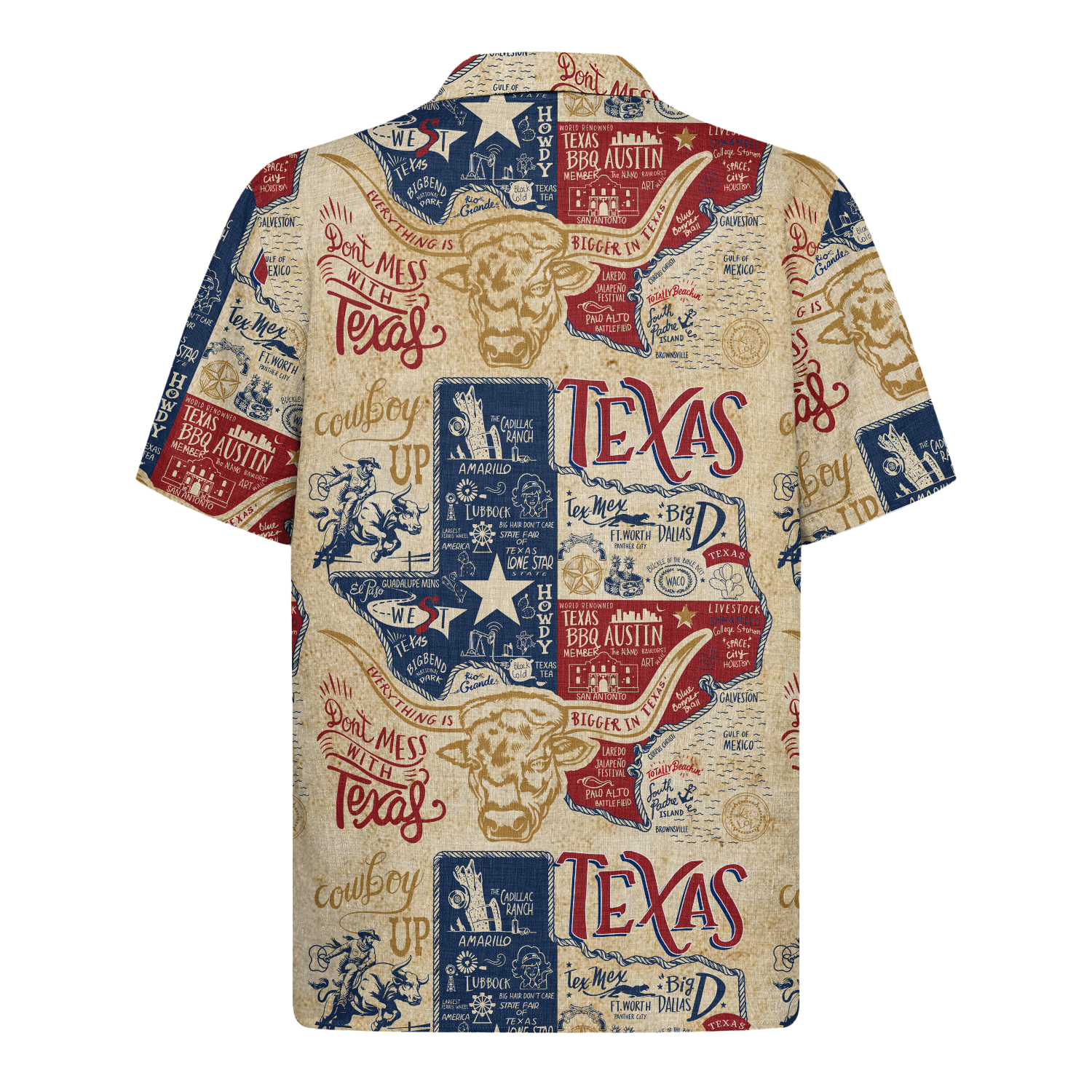 Texas Hawaiian Shirt