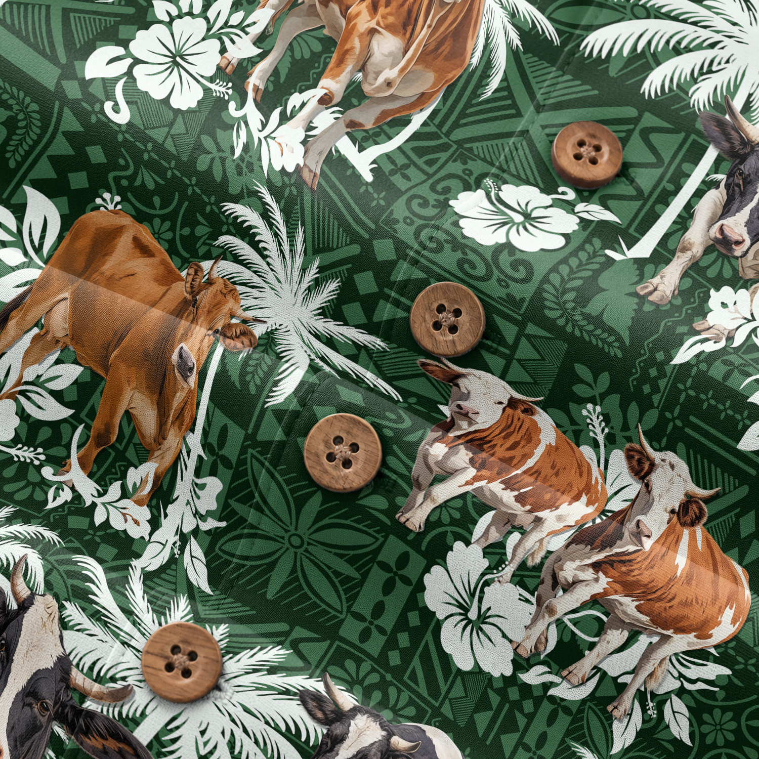 Men's Farmer Shirt - Farm Life Hawaiian Button-Up