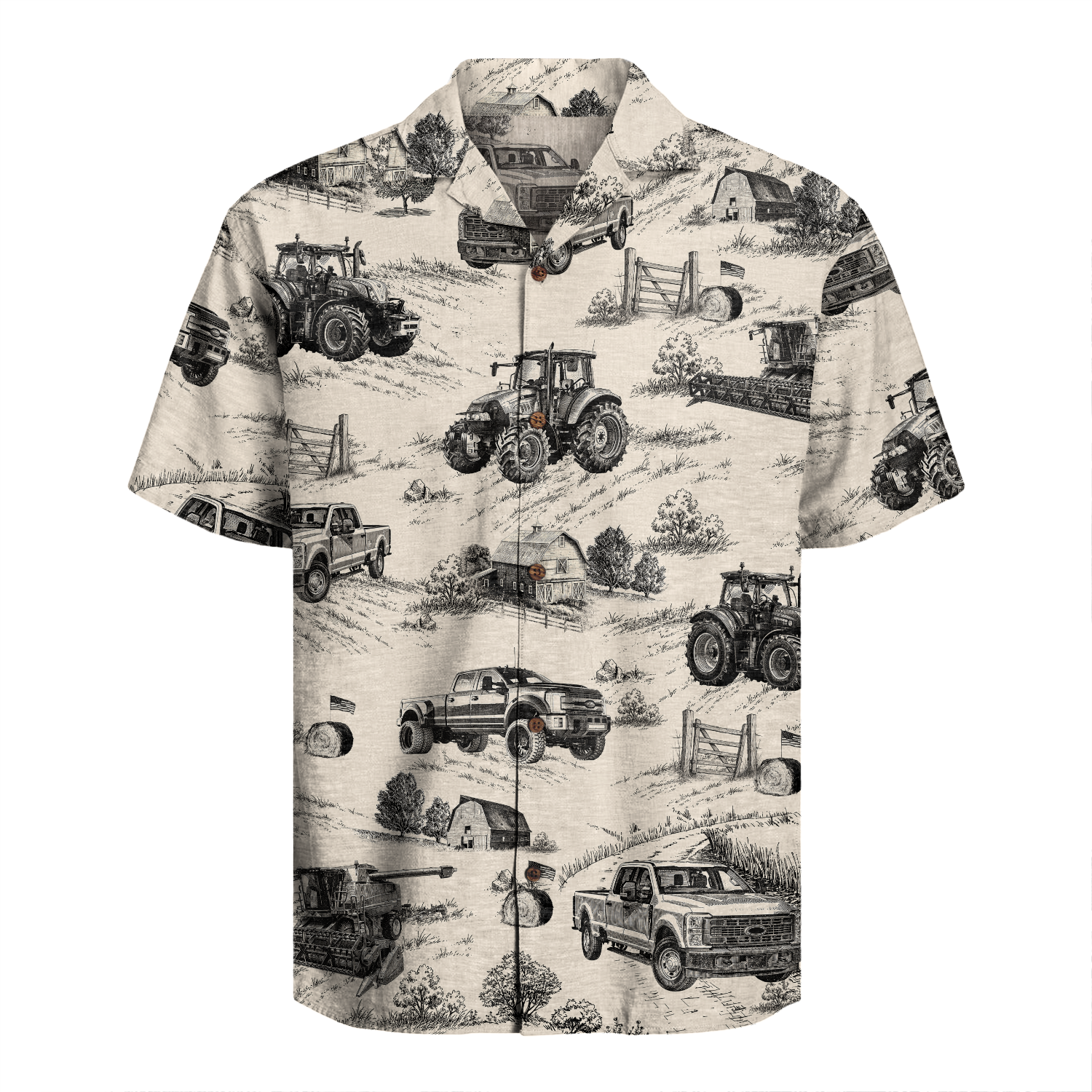 Farmer Hawaiian Shirt