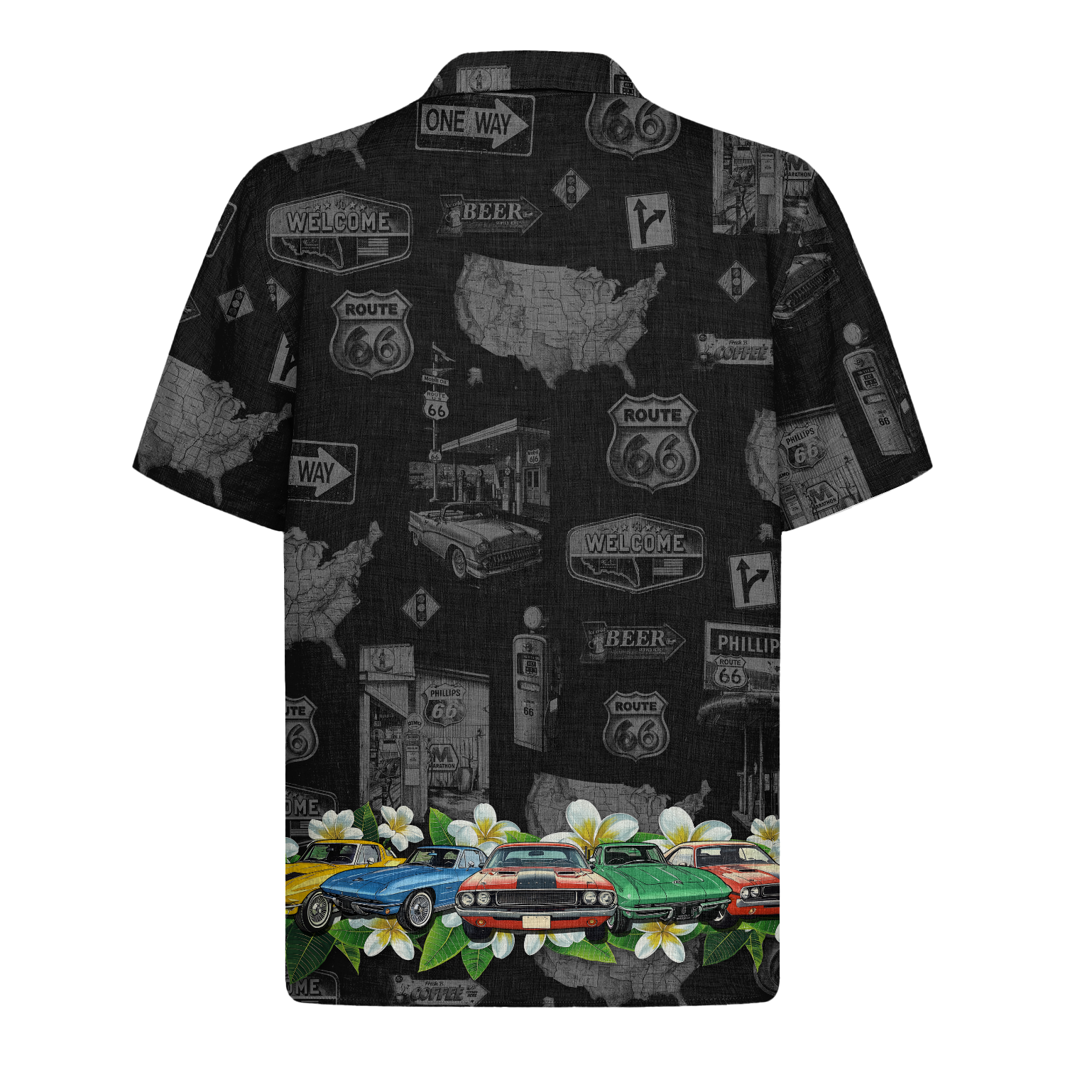 Classic Car Hawaiian Shirt