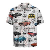 Classic Car Hawaiian Shirt