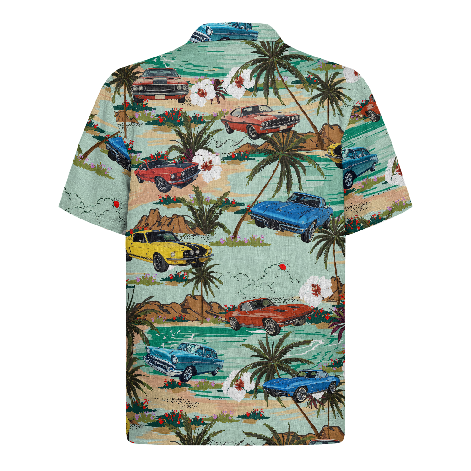 Classic Car Hawaiian Shirt