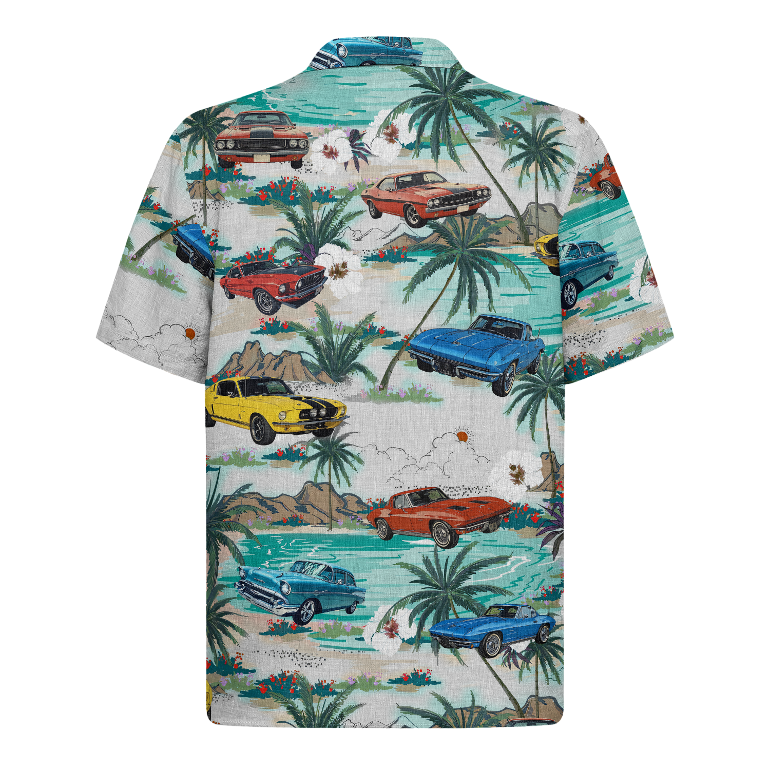 Classic Car Hawaiian Shirt