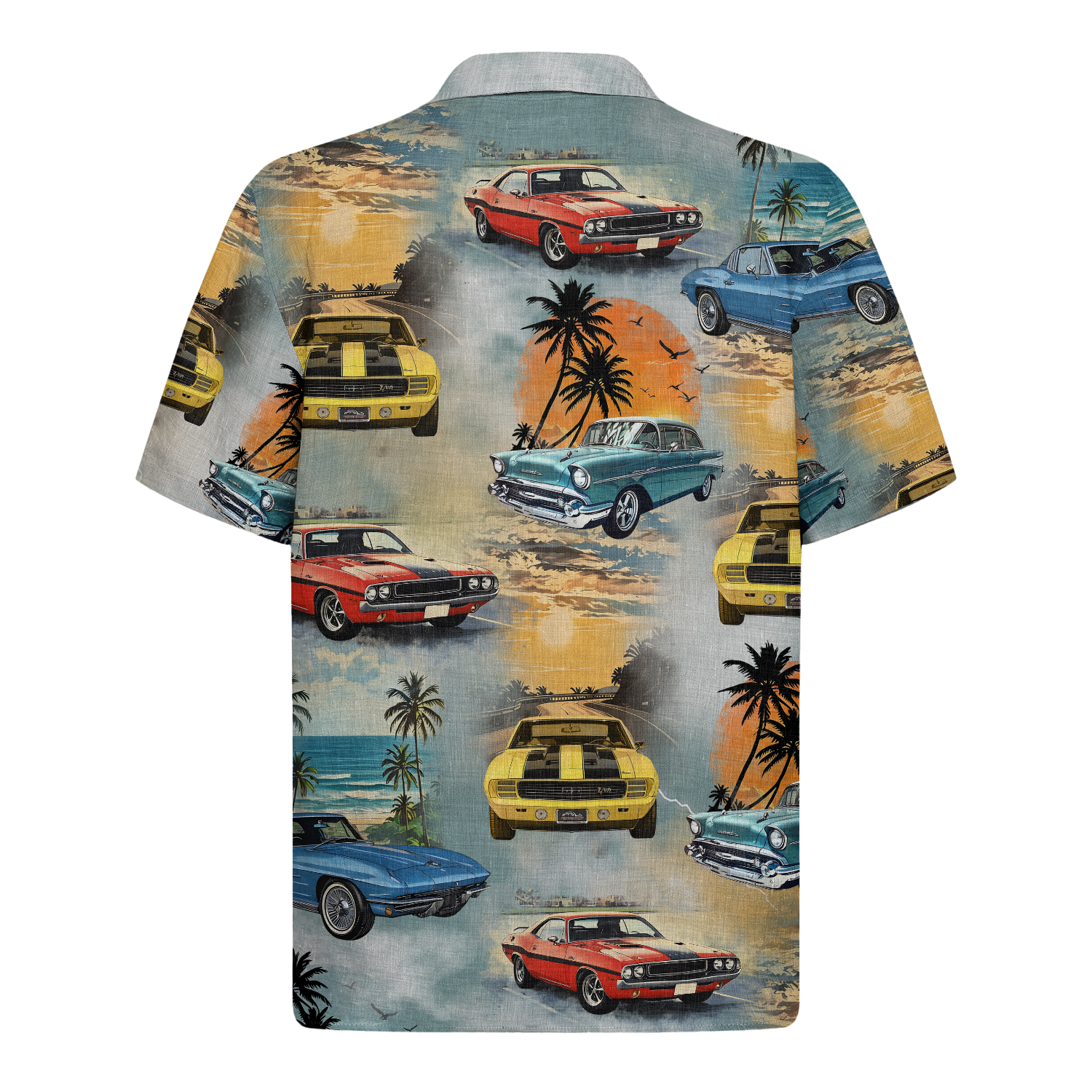 Classic Car Hawaiian Shirt
