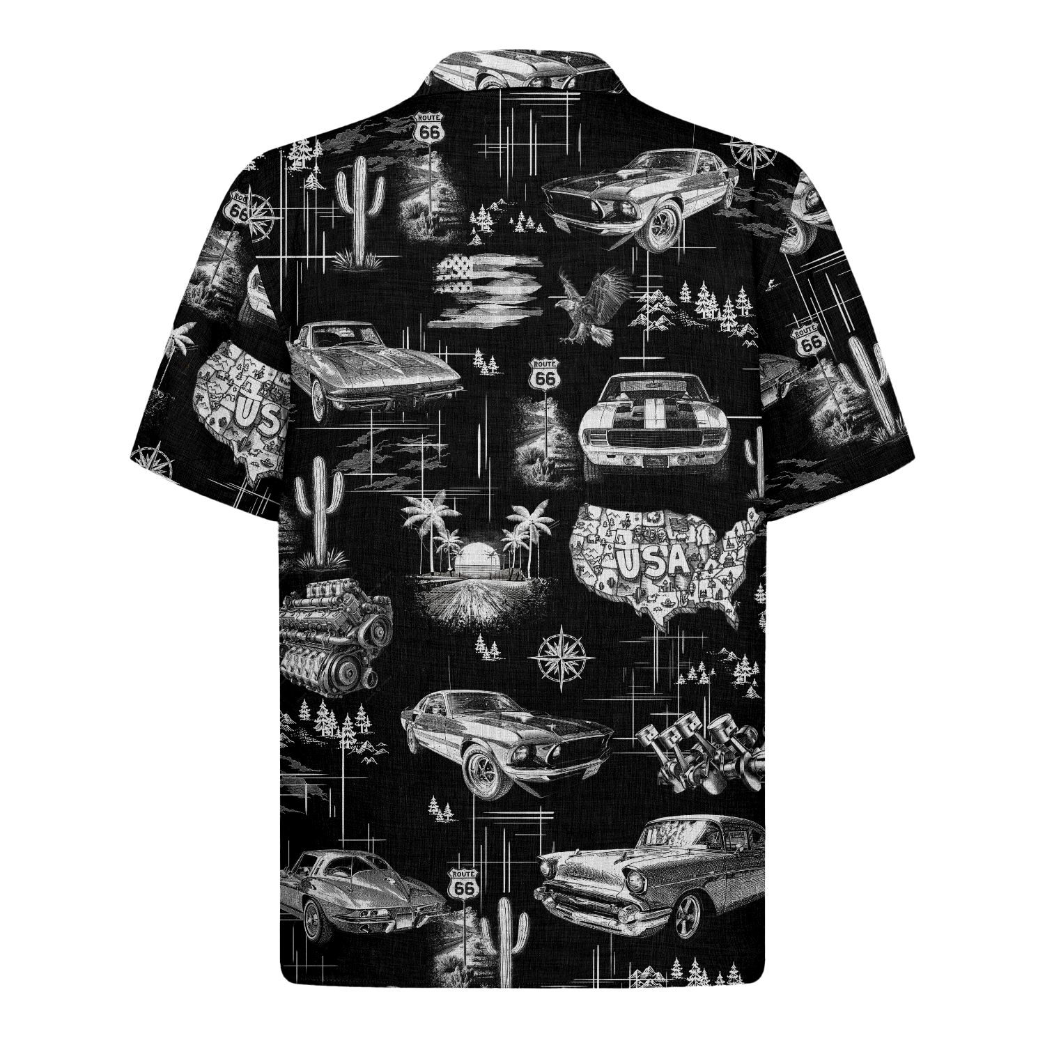 Classic Car Hawaiian Shirt