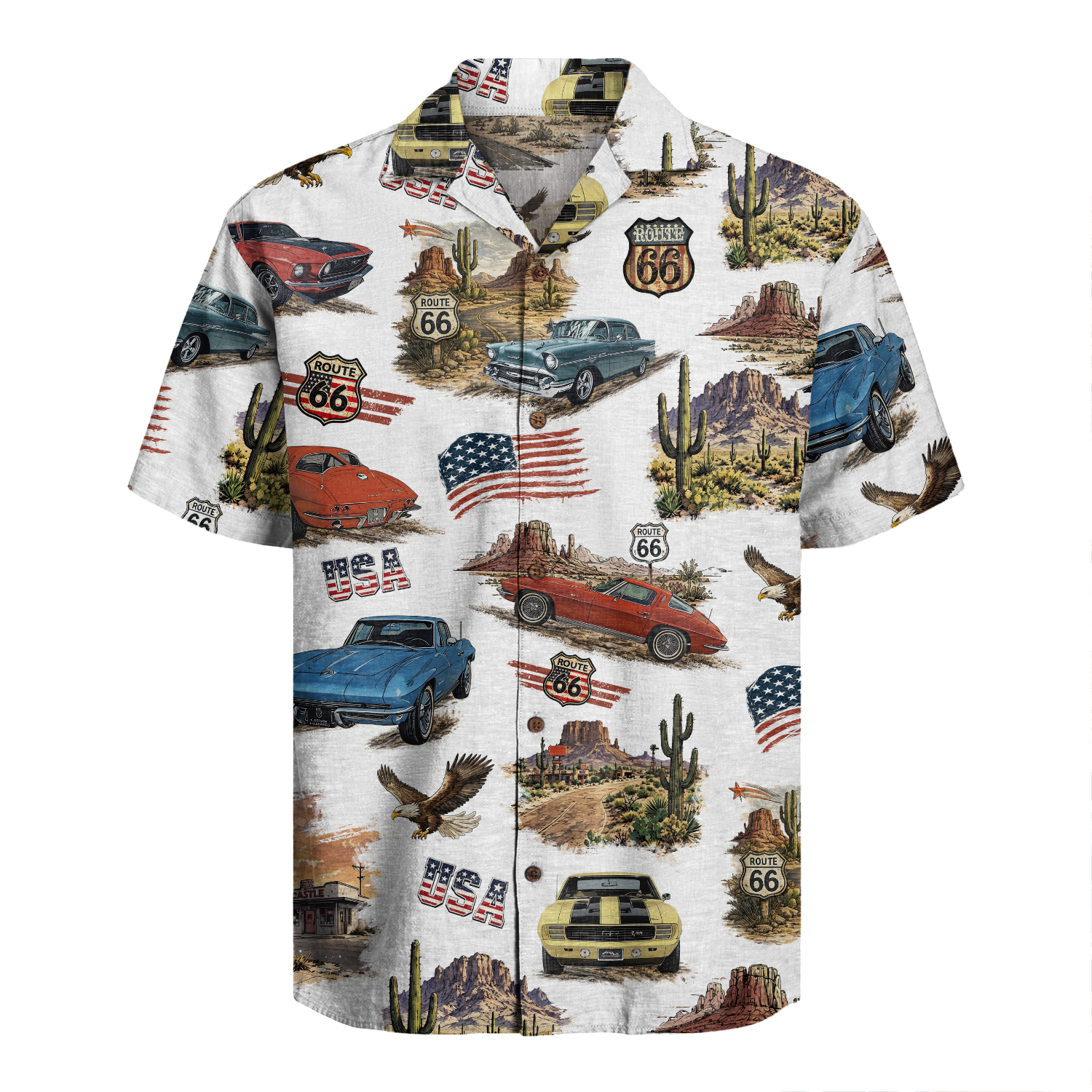 Classic Car Hawaiian Shirt